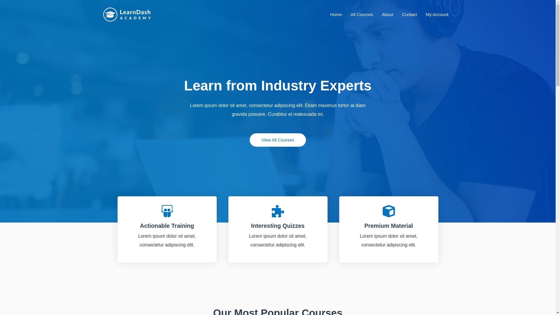 website screenshot of https://theaisecacademy.com/