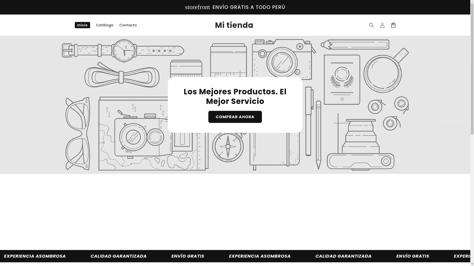 website screenshot of https://lunaimportaciones.store/