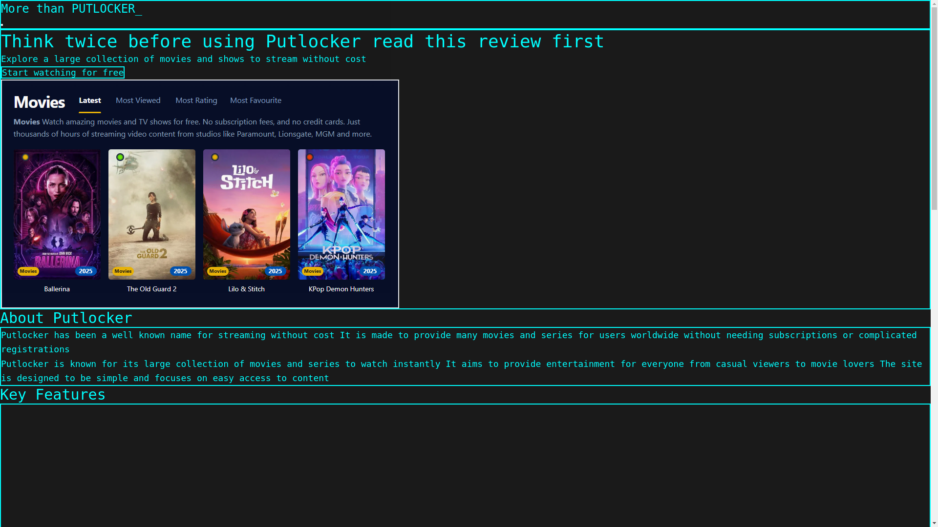 website screenshot of https://putlocker-6ciy.pages.dev/
