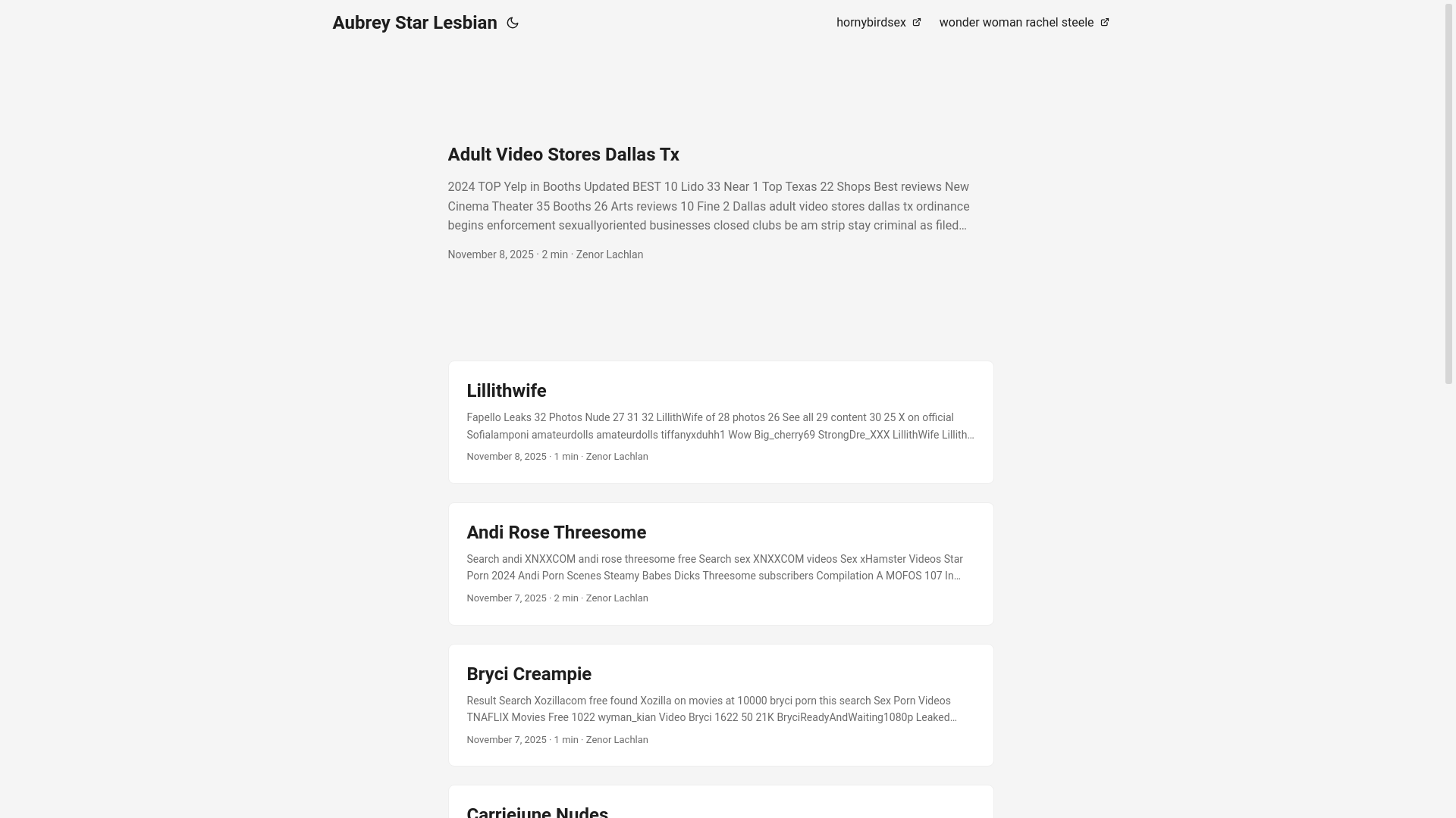 website screenshot of https://aubrey-star-lesbian.pages.dev/