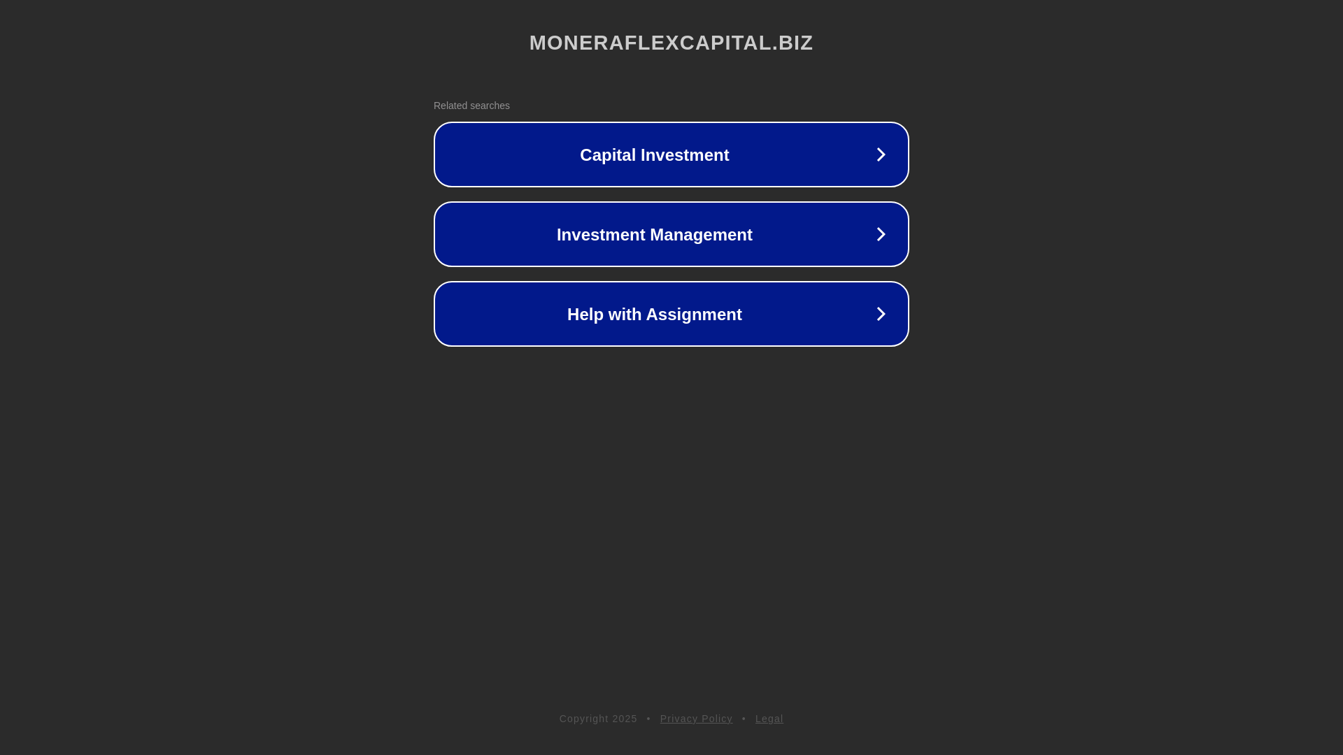 website screenshot of https://moneraflexcapital.biz/