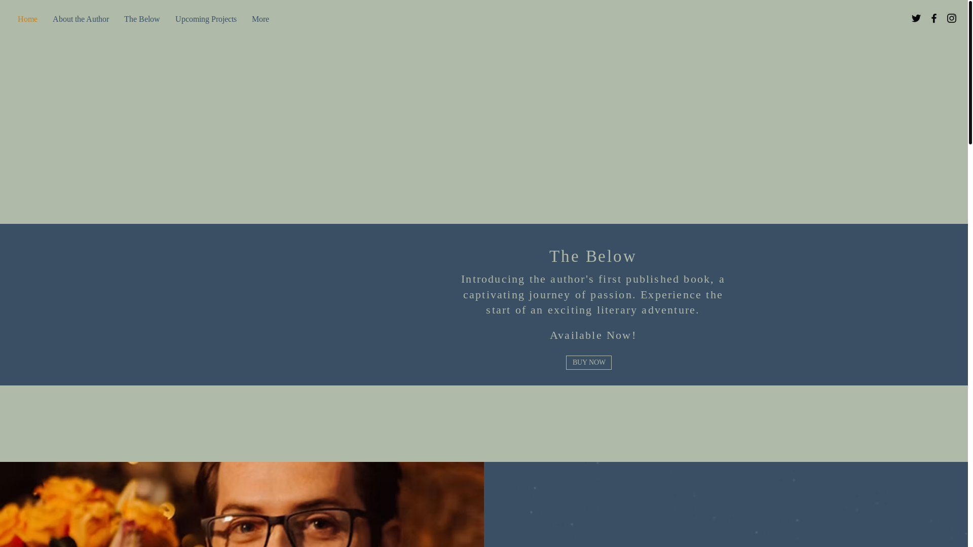 website screenshot of https://authorscotttmiller.com/