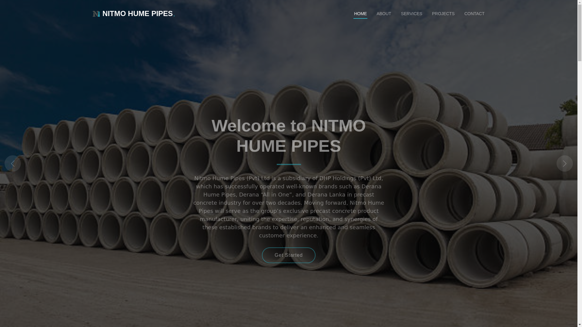 website screenshot of https://nitmohumepipes.lk/