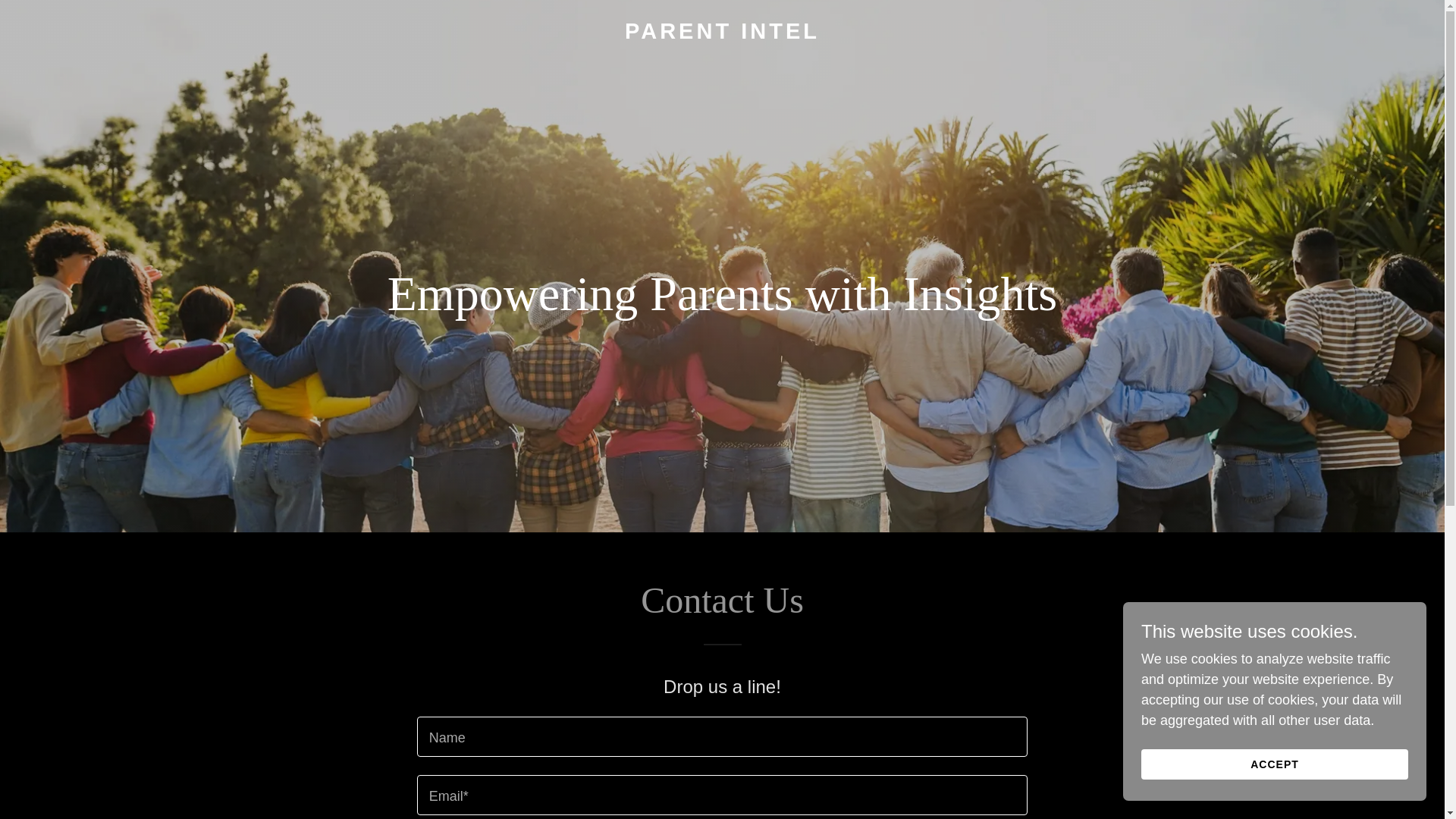 website screenshot of https://parentintel.com.au/