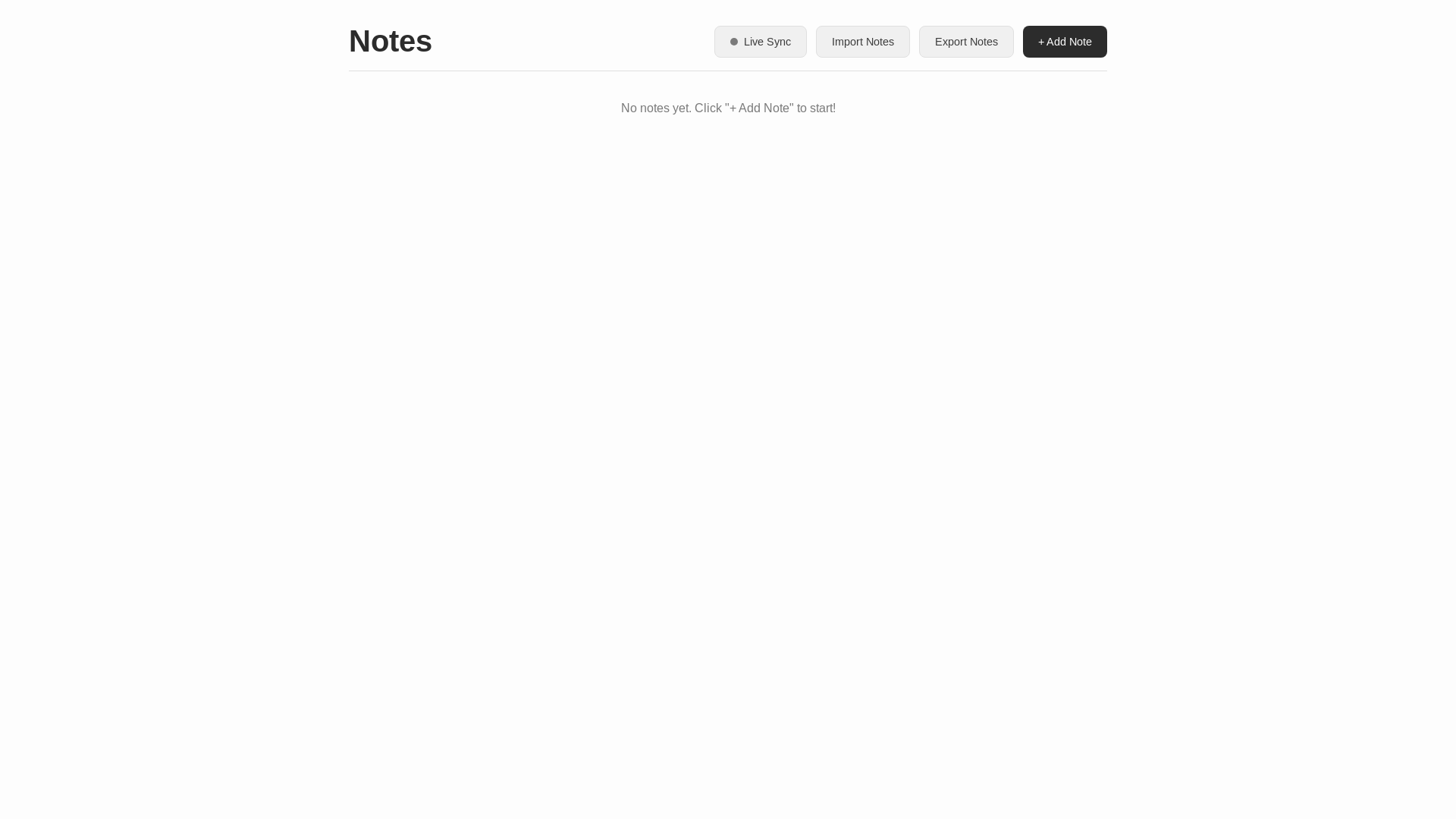 website screenshot of https://notes101.pages.dev/