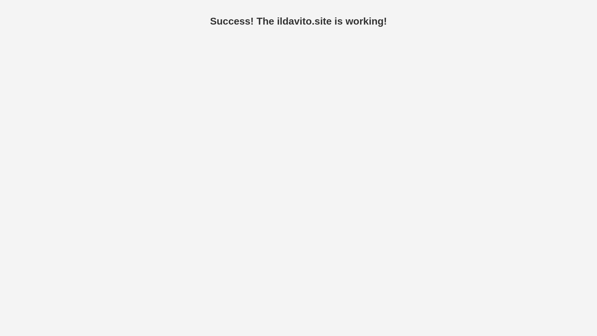 website screenshot of https://ildavito.site/