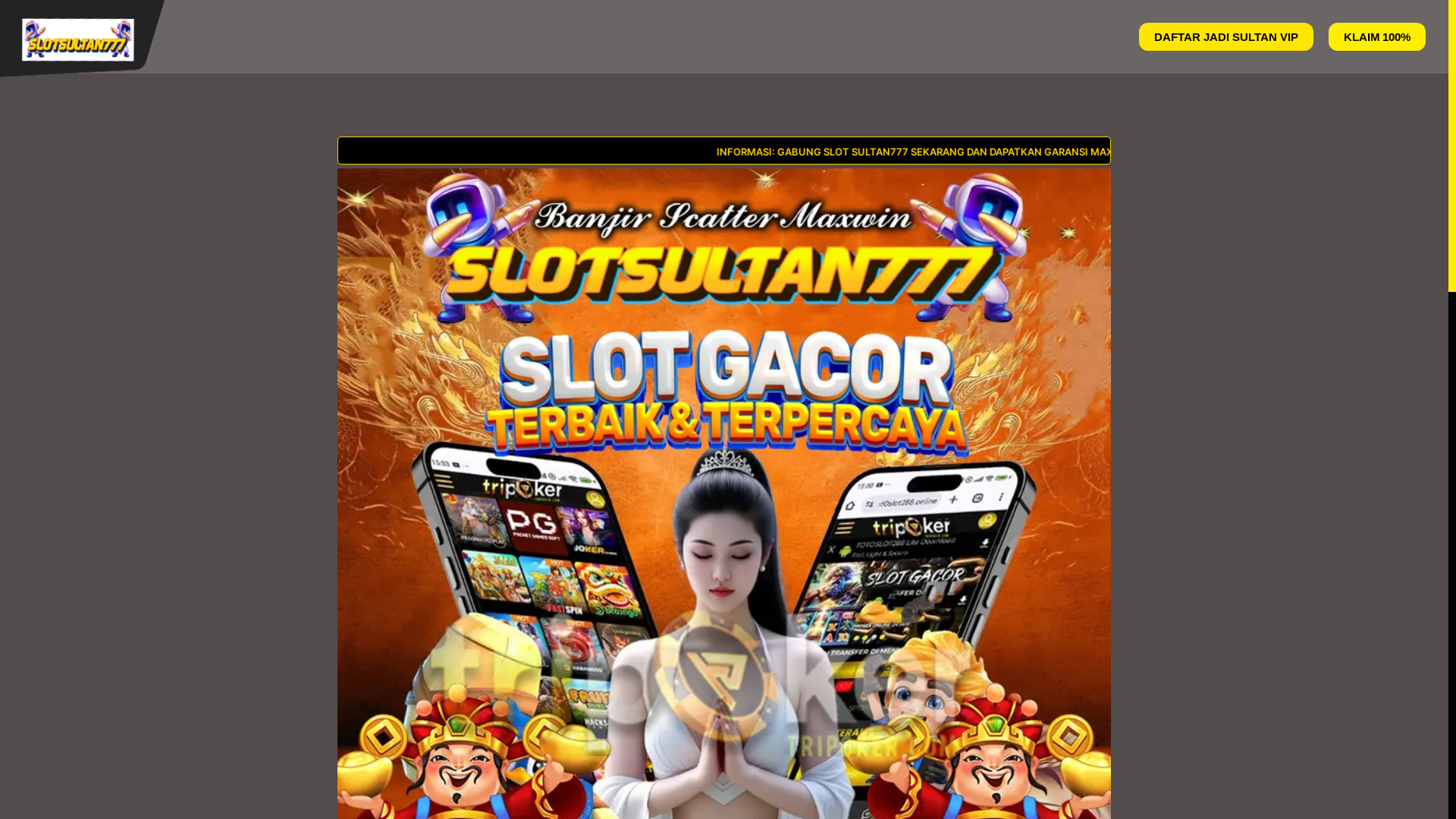 website screenshot of https://sultan777-slot.pages.dev/