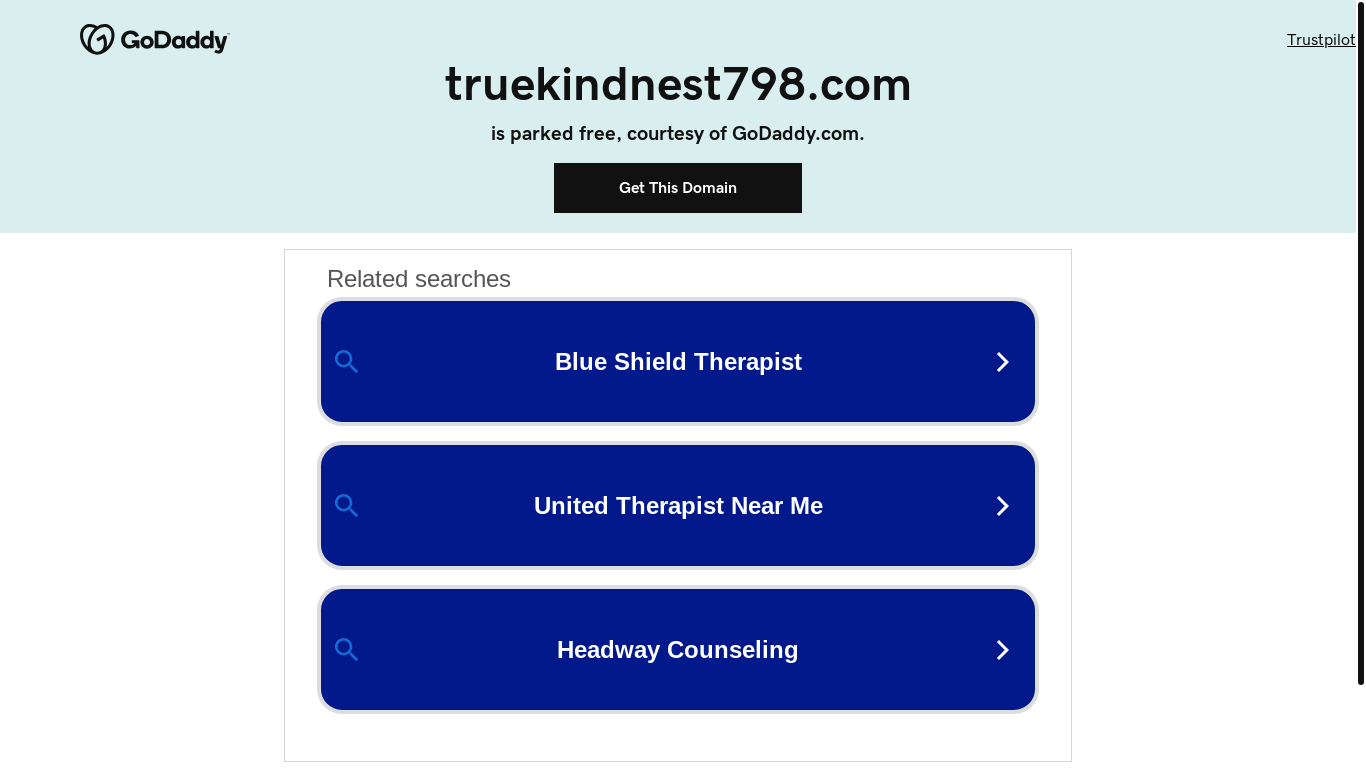 website screenshot of https://truekindnest798.com/
