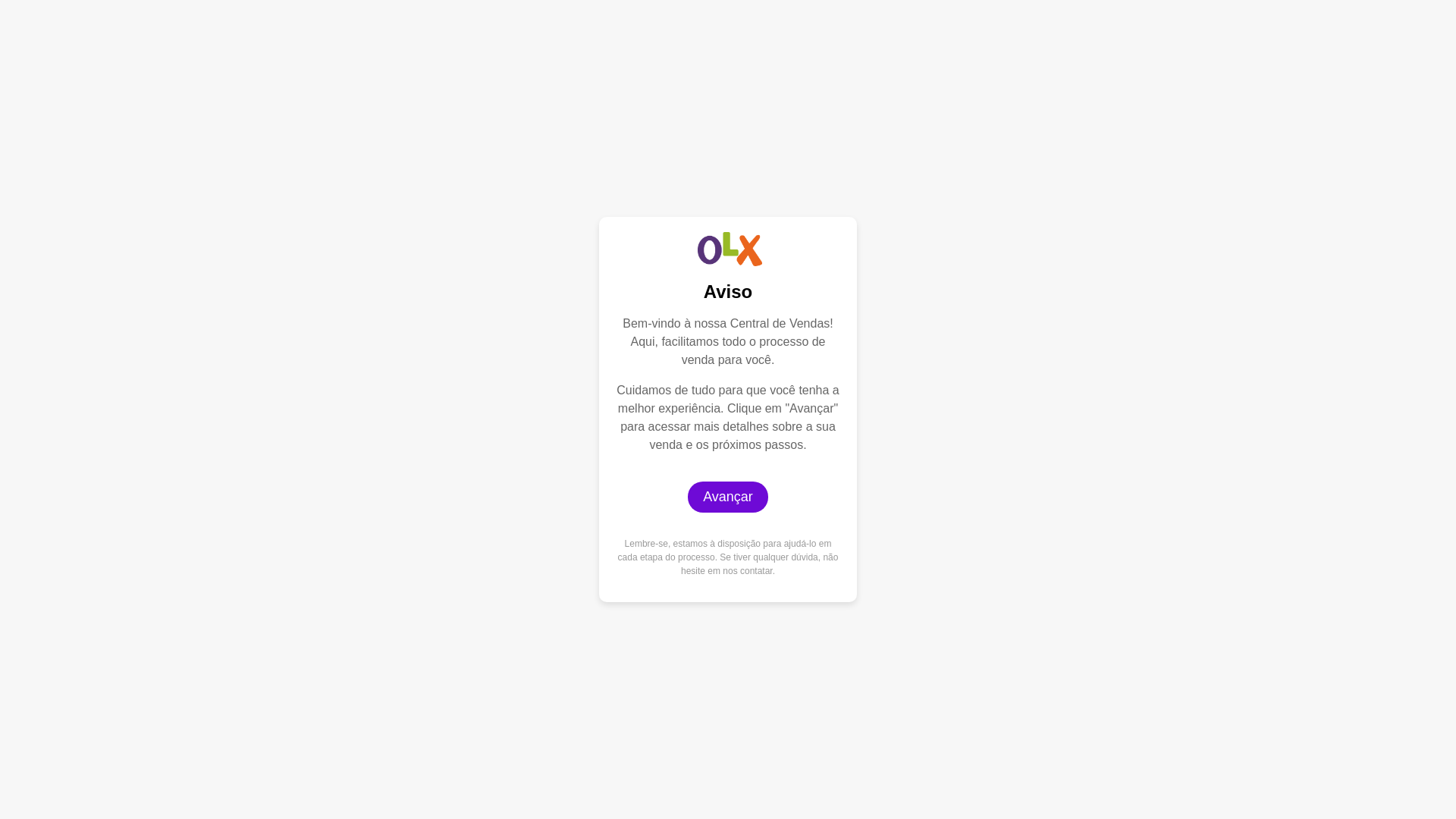 website screenshot of https://finalizavenda.shop/