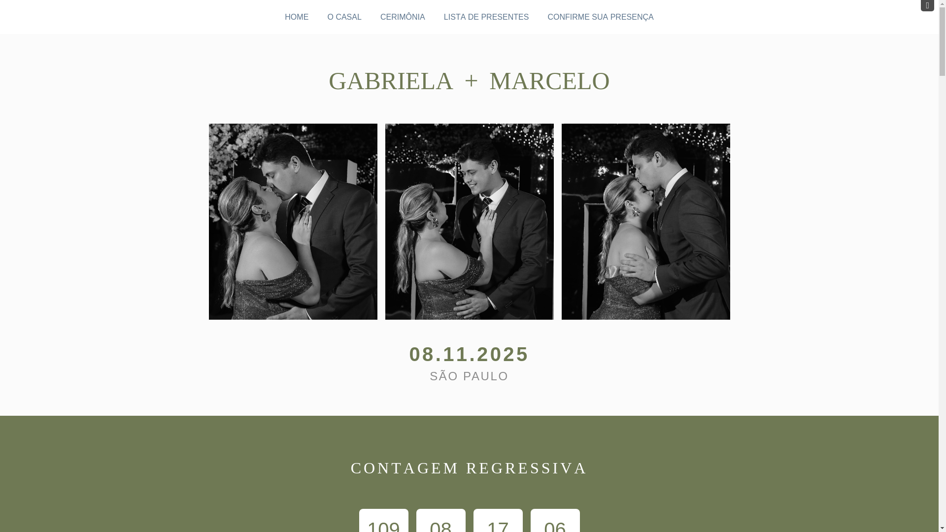 website screenshot of https://gabrielaemarcelocasamento.com.br/