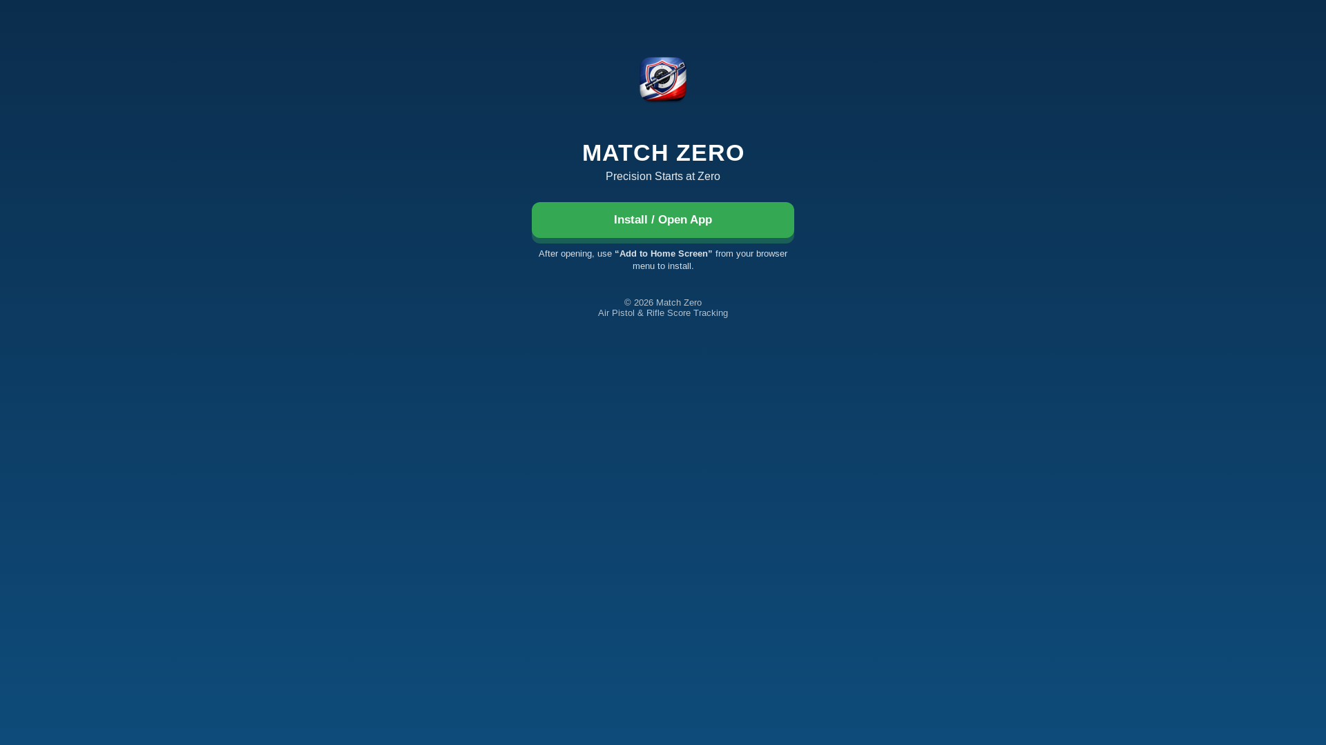 website screenshot of https://matchzero.in/