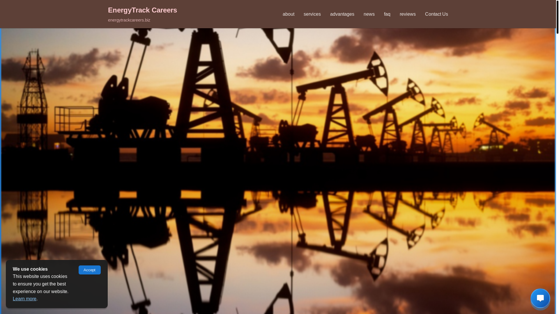 website screenshot of https://energytrackcareers.biz/