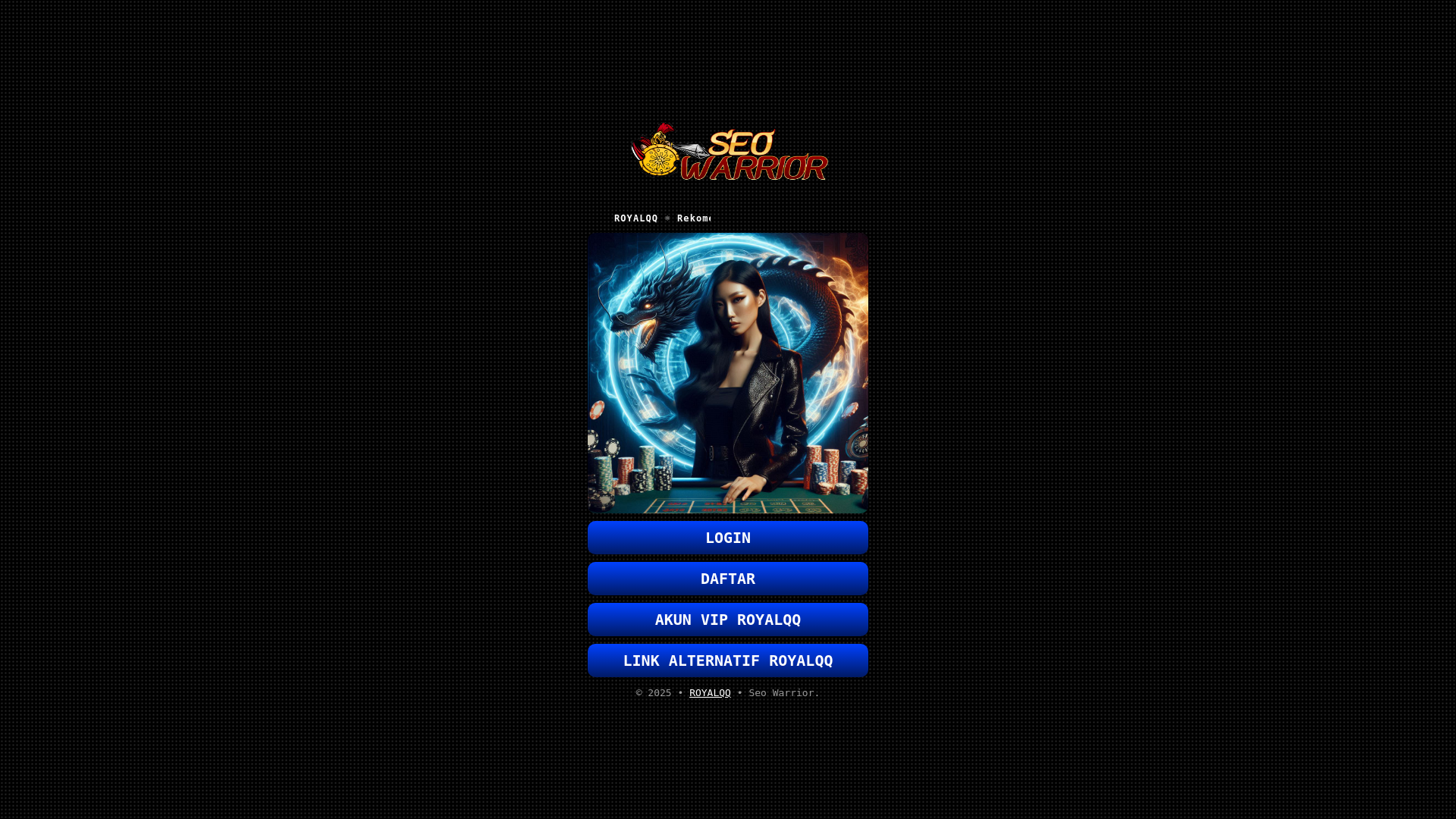 website screenshot of https://royalamp.pages.dev/