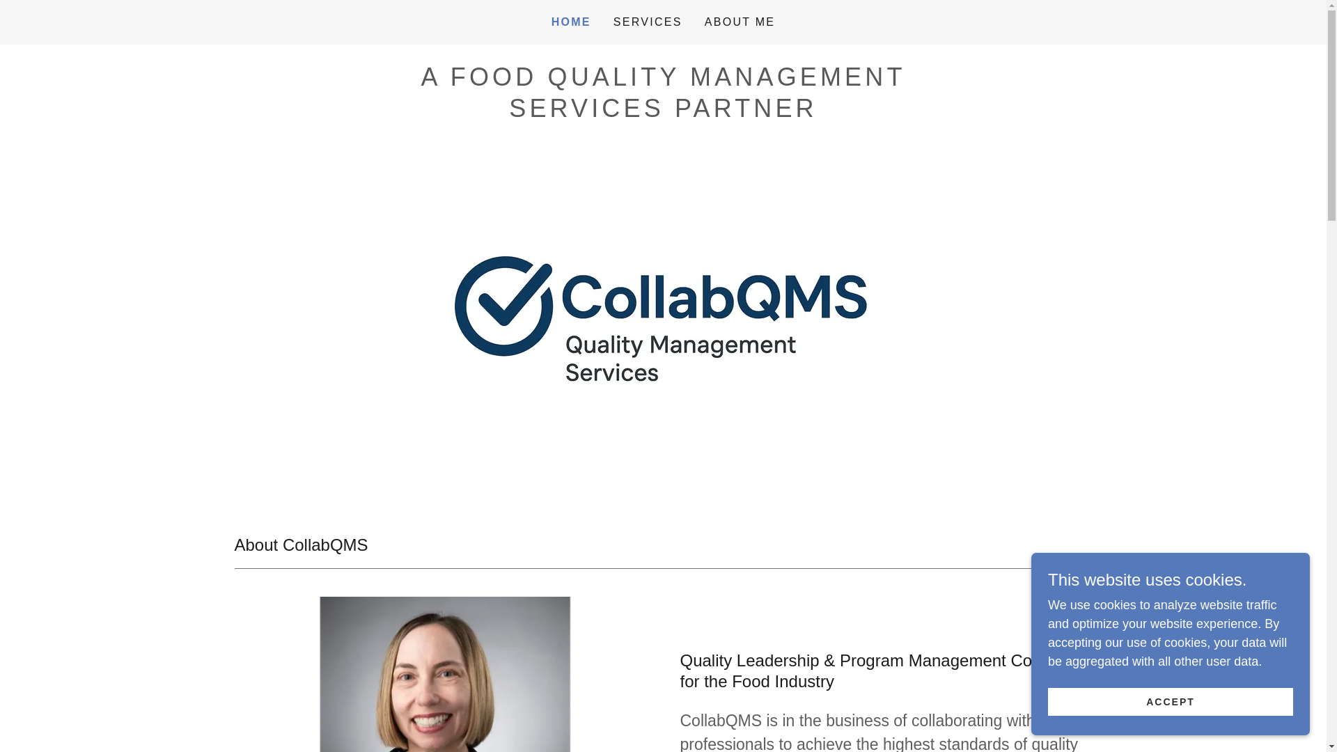 website screenshot of https://collabqms.com/