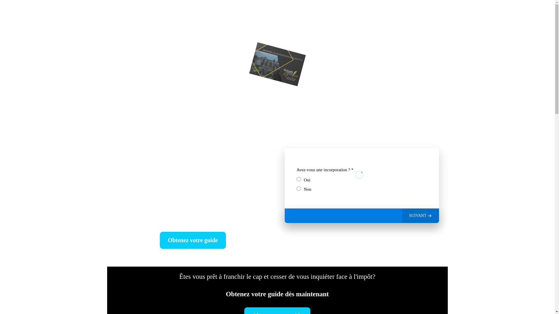 website screenshot of https://groupefinancierbl.ca/