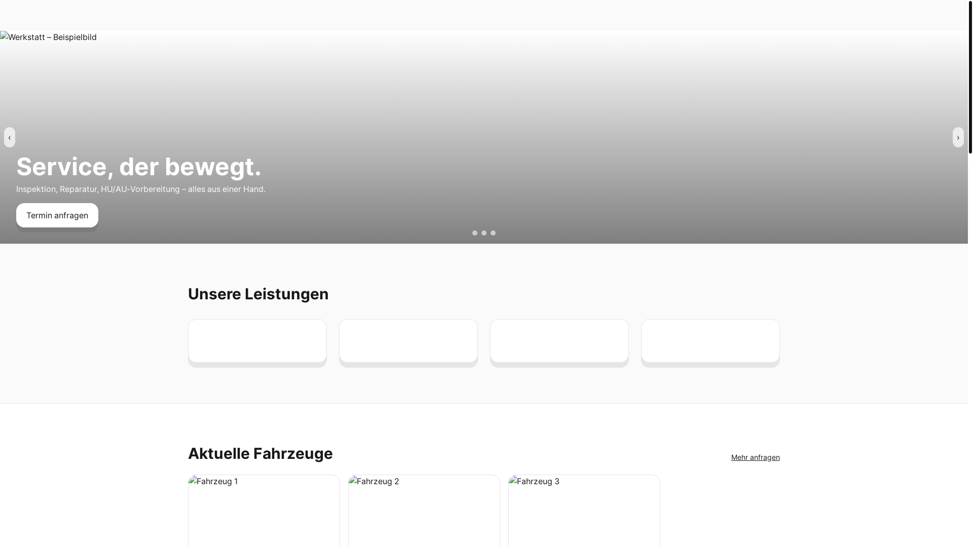 website screenshot of https://autoparksmart.de/