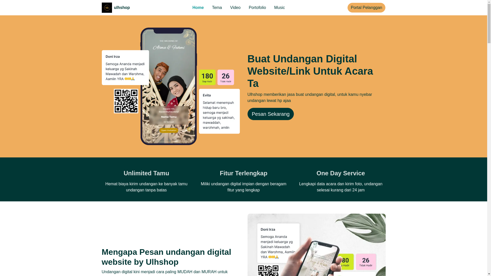 website screenshot of https://savemomen.web.id/