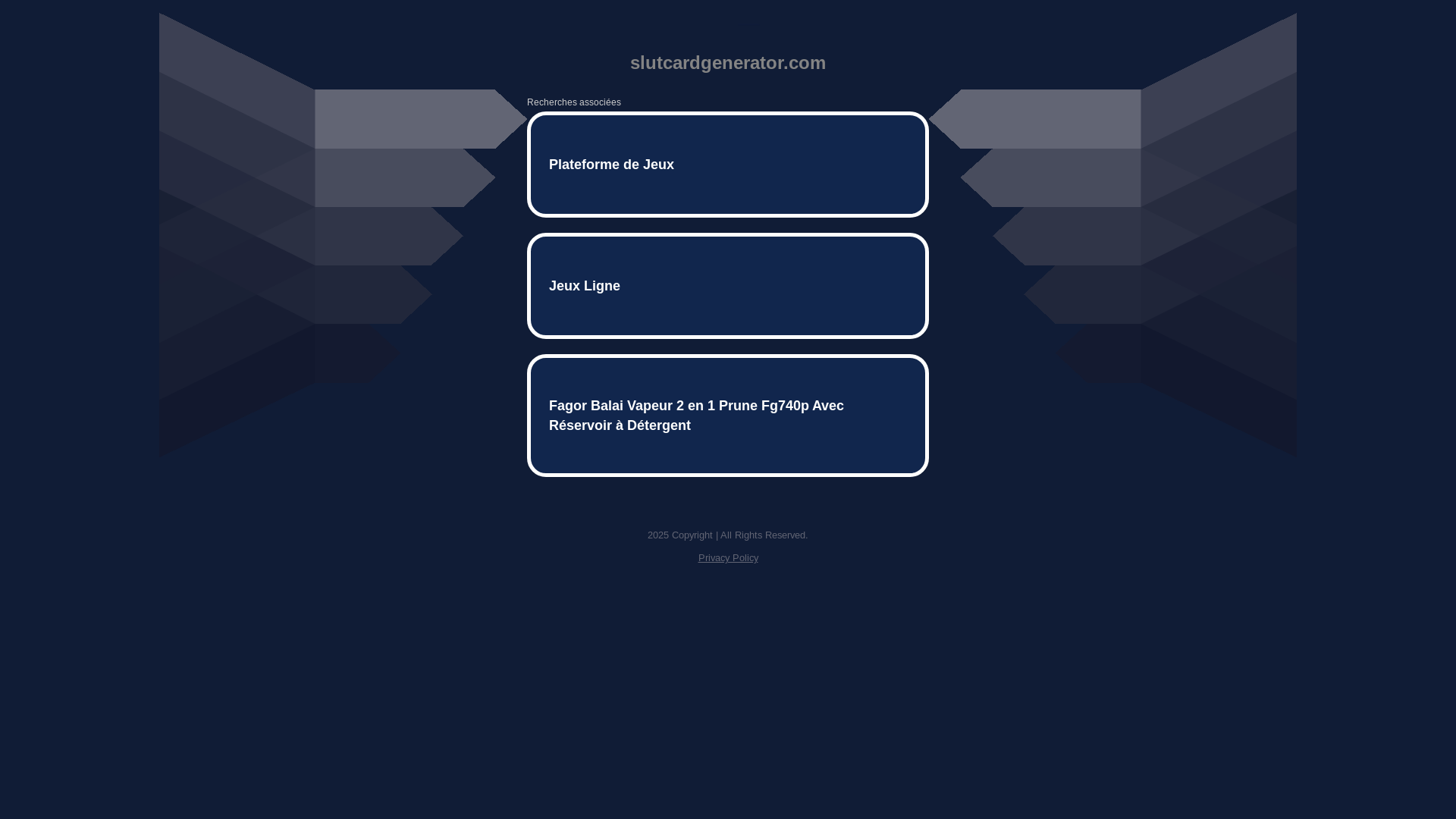 website screenshot of https://slutcardgenerator.com/
