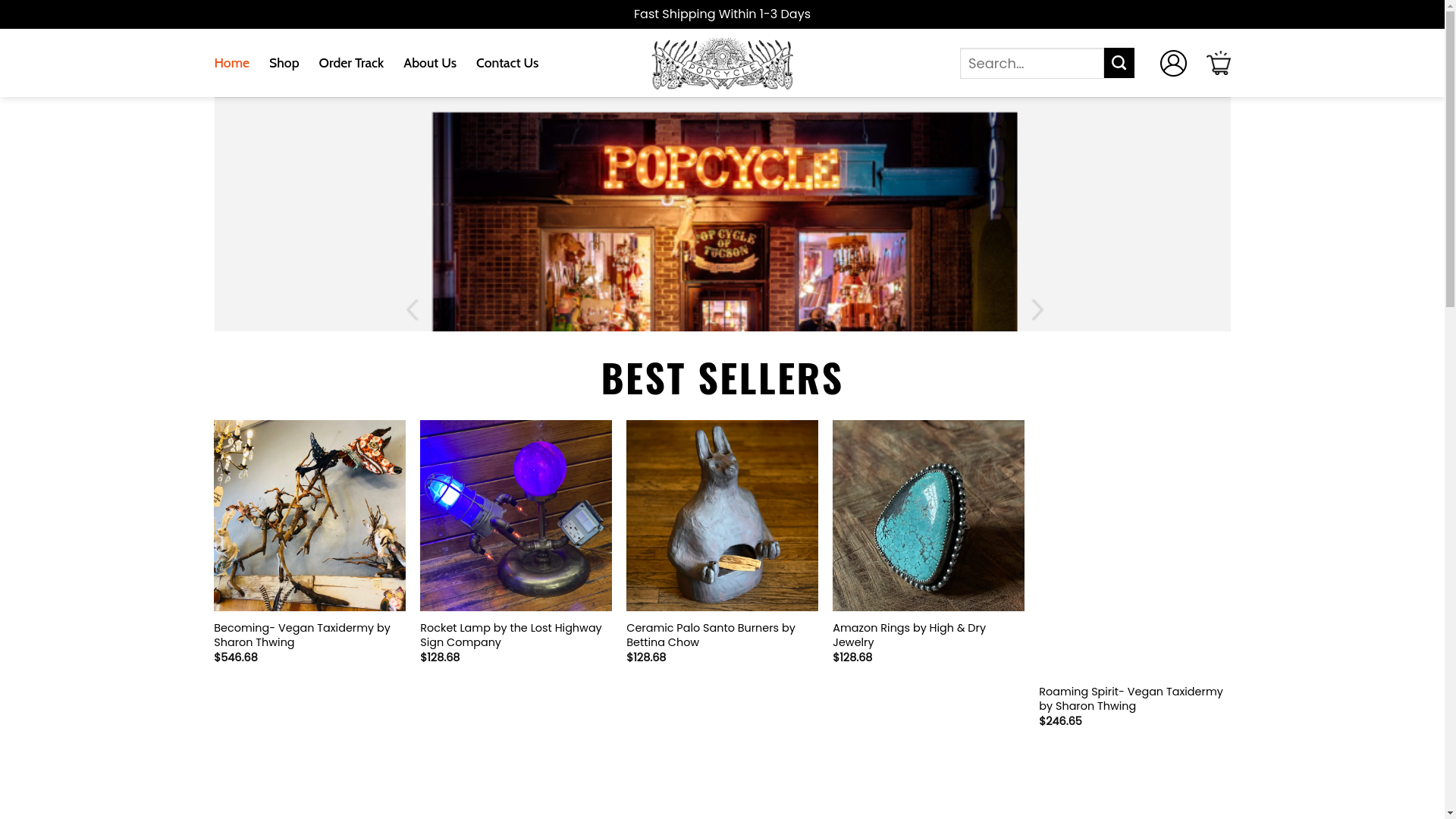 website screenshot of https://holapopcycleshop.shop/