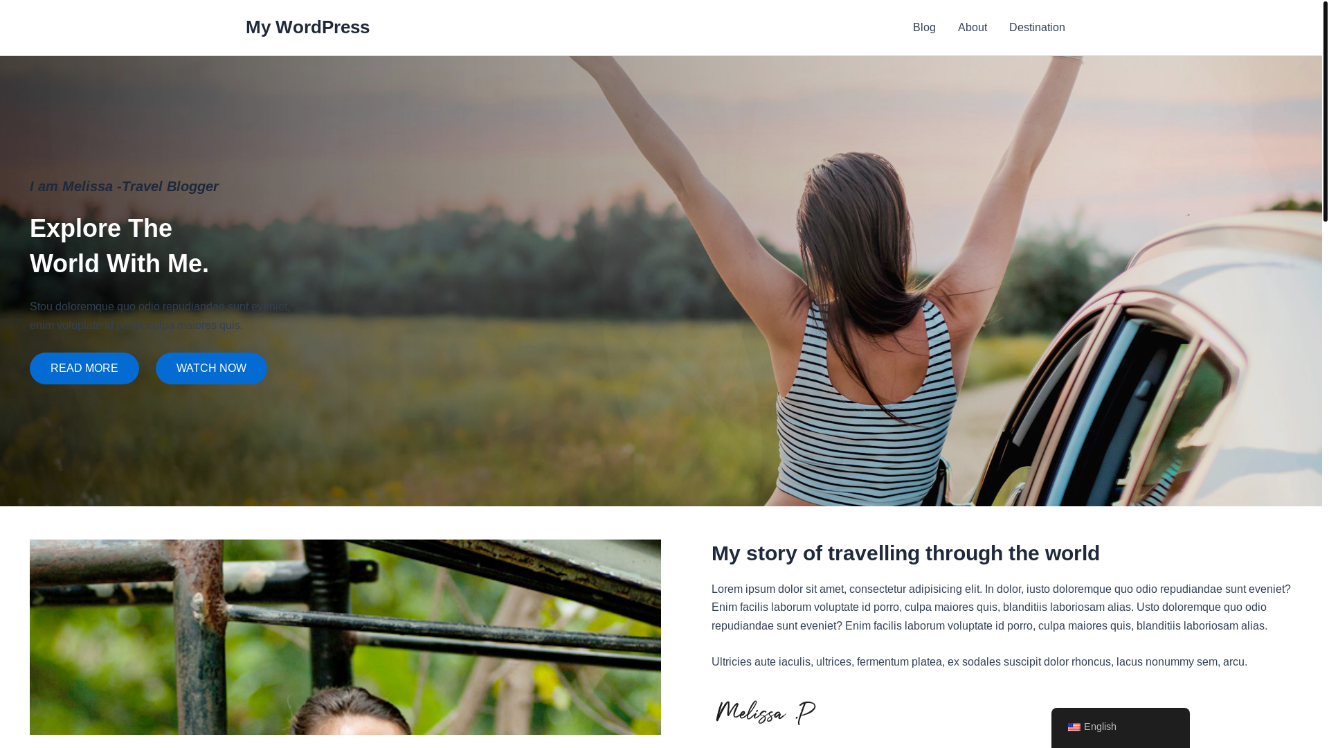 website screenshot of https://budgettravellifestyle.com/