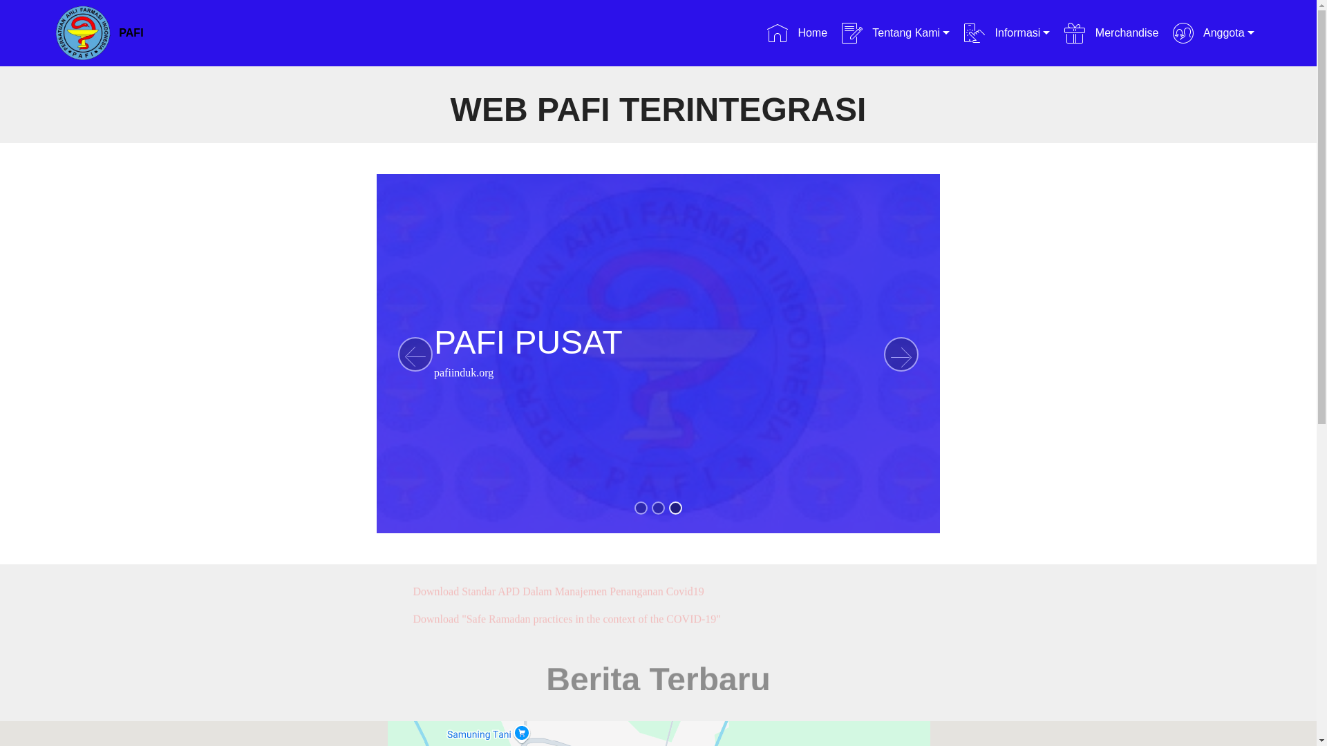 website screenshot of https://pafi-batangmerangin-org.pages.dev/