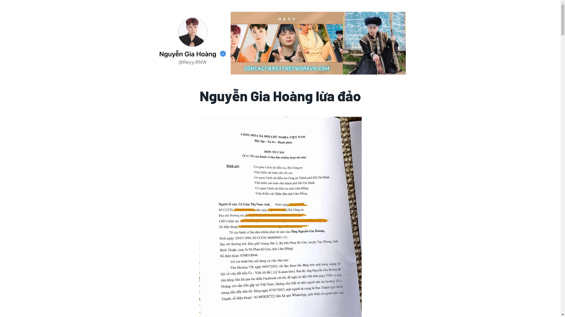 website screenshot of https://nguyengiahoangdaolua.info/