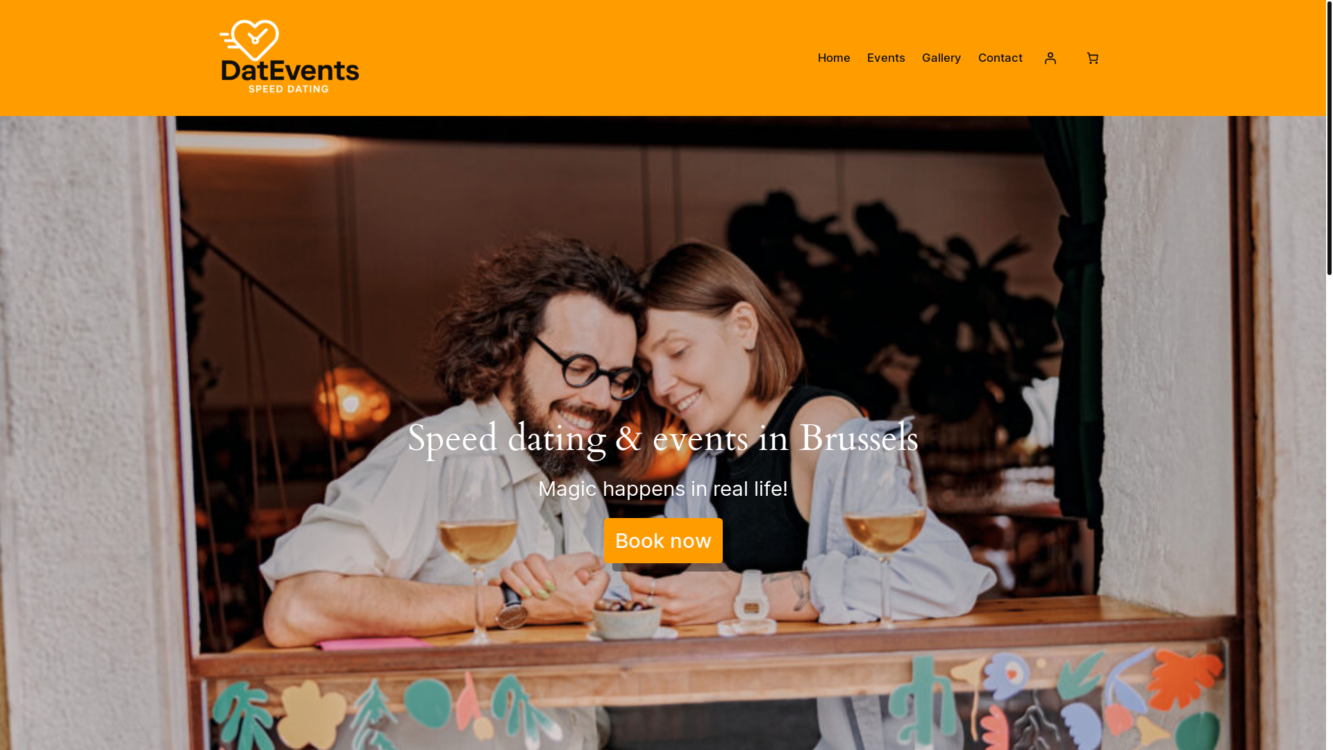 website screenshot of https://datevents.be/