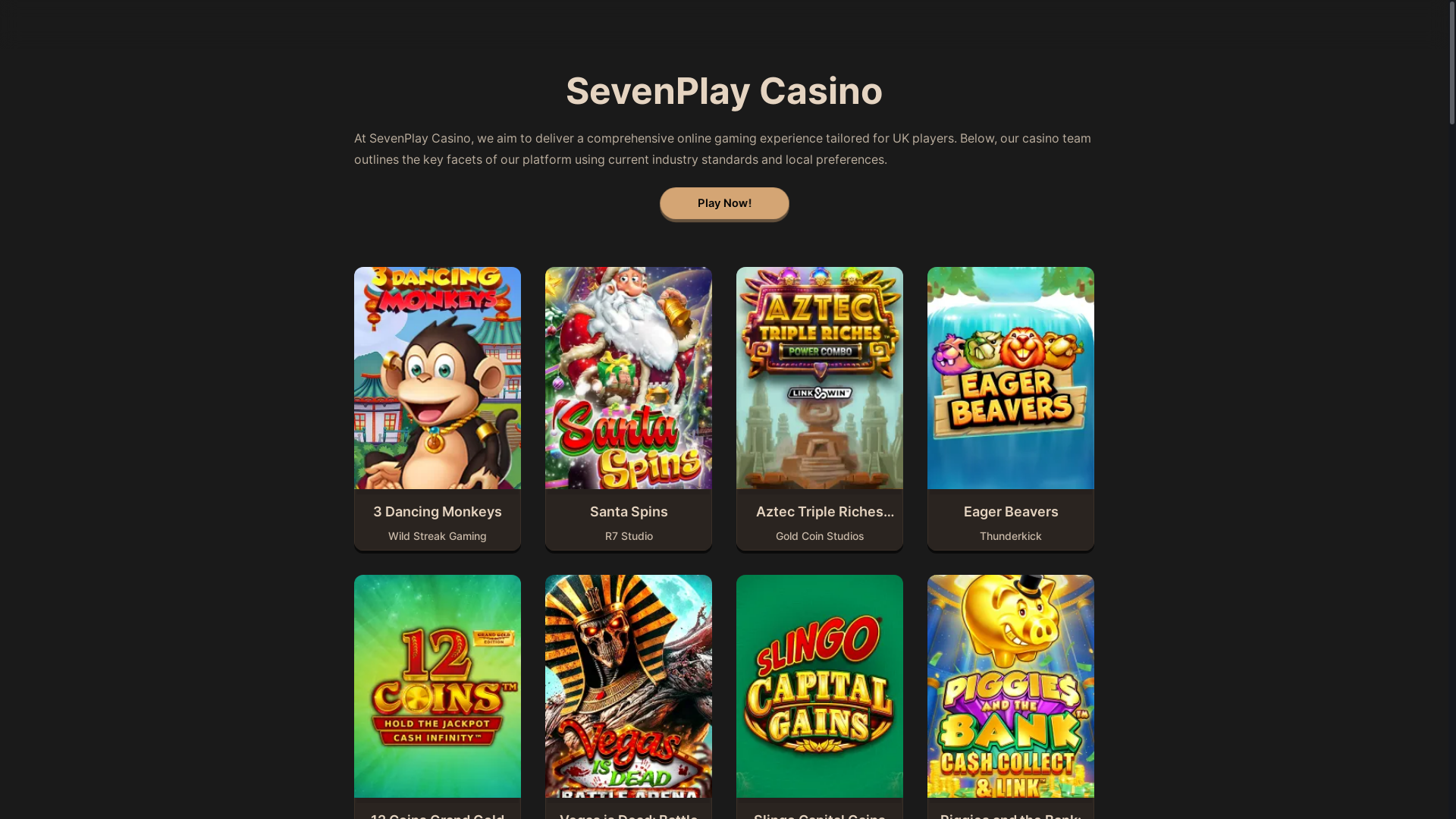 website screenshot of https://sevenplay7-com.pages.dev/