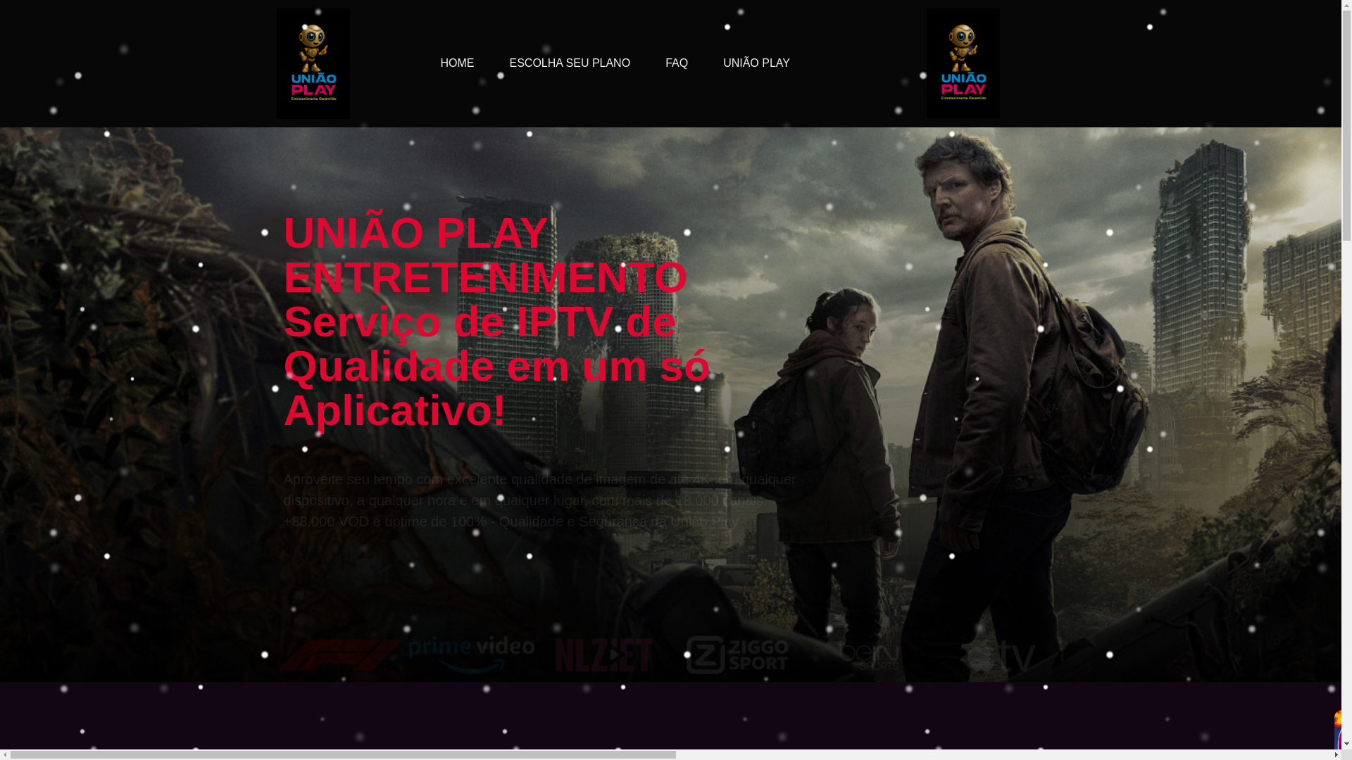 website screenshot of https://uniaoplayentretenimento.com/