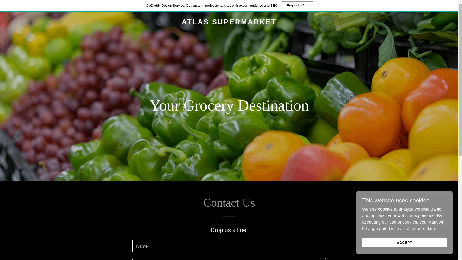 website screenshot of https://atlassupermarket.store/