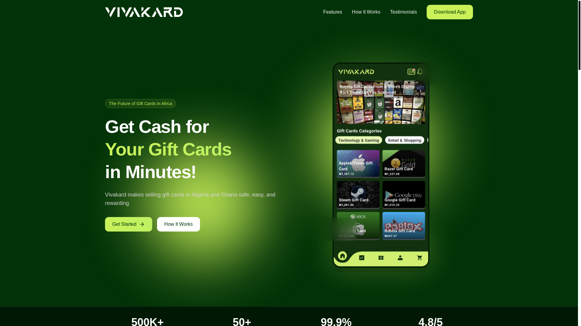 website screenshot of https://homepage-vivakard.pages.dev/