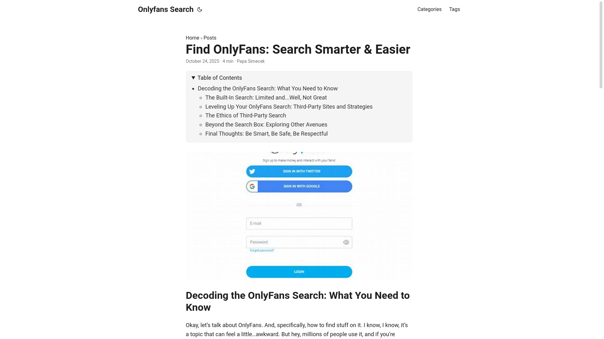 website screenshot of https://onlyfans-search.pages.dev/