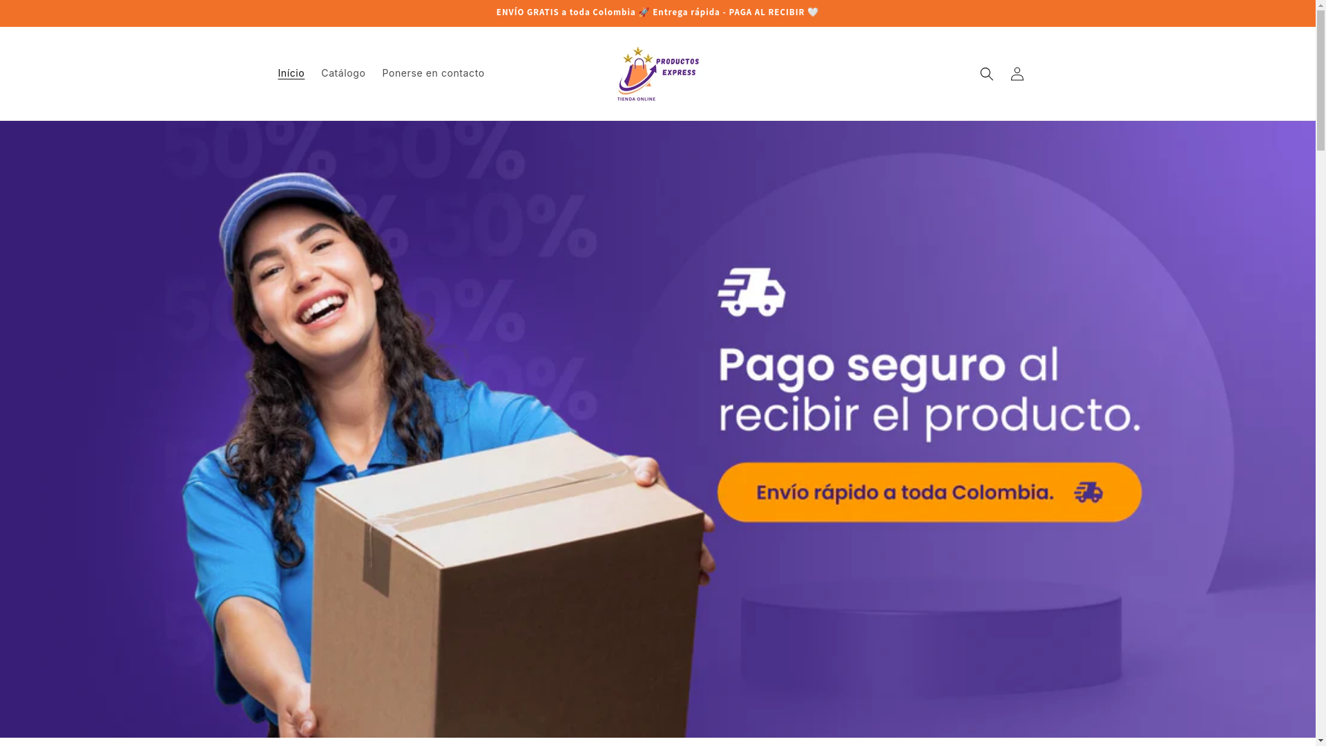 website screenshot of https://products-express.com/