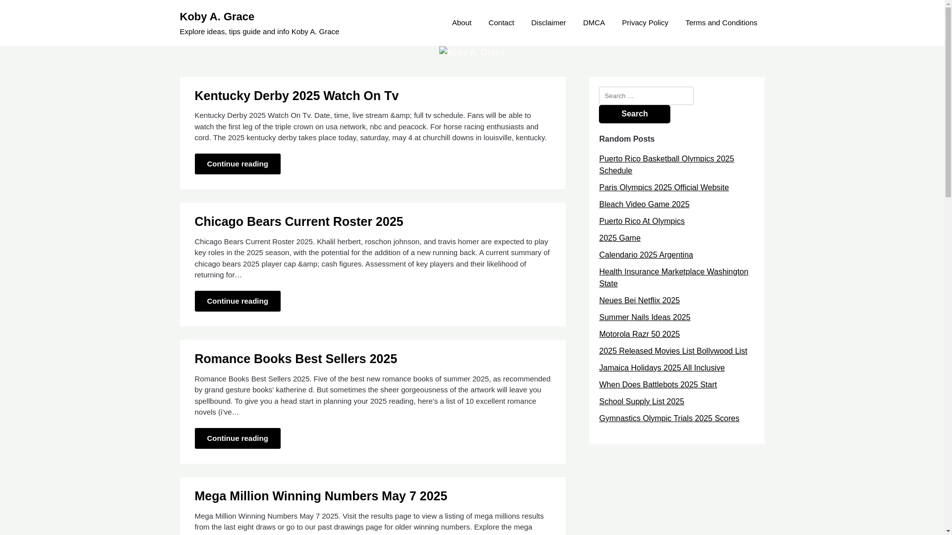 website screenshot of https://kobyagrace.pages.dev/