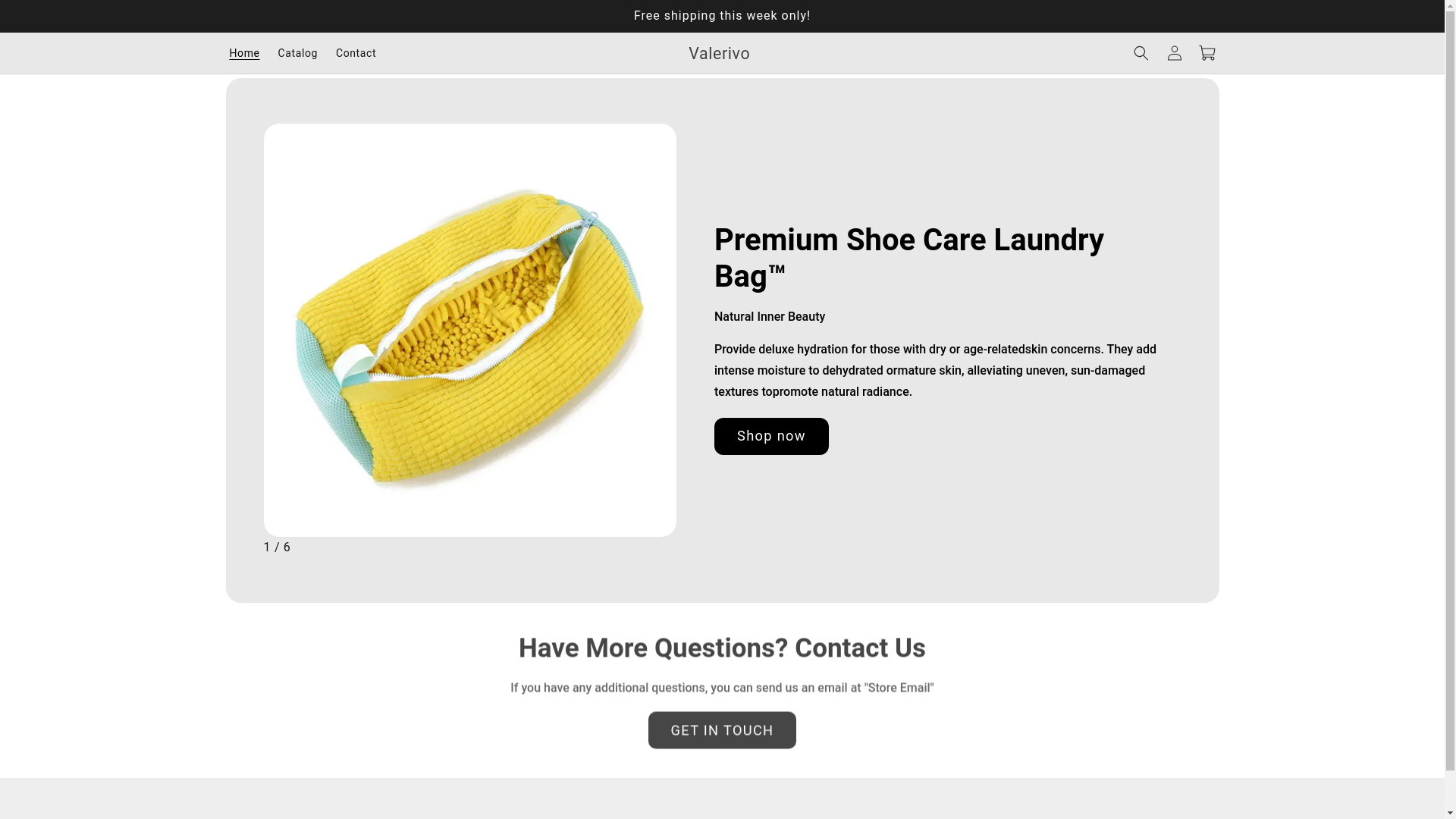 website screenshot of https://valerivo.com/