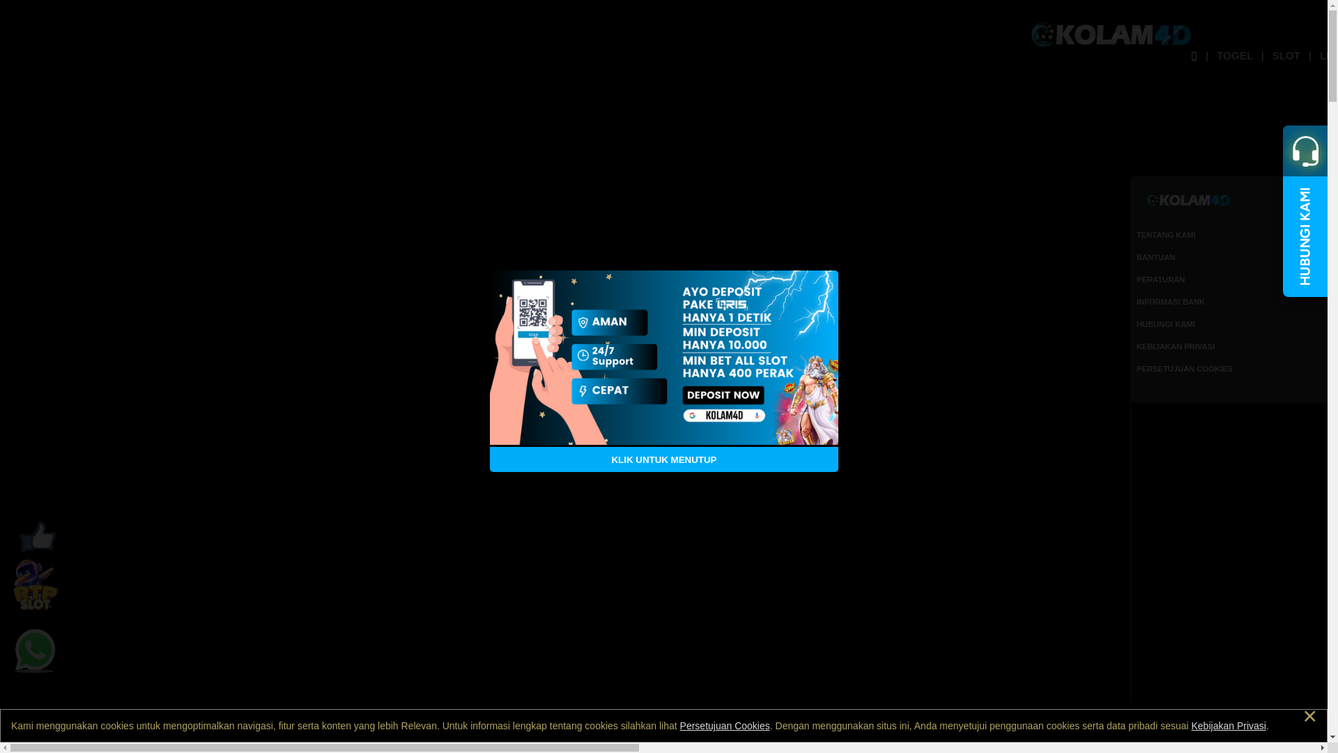 website screenshot of https://kolam4dfyp.com/