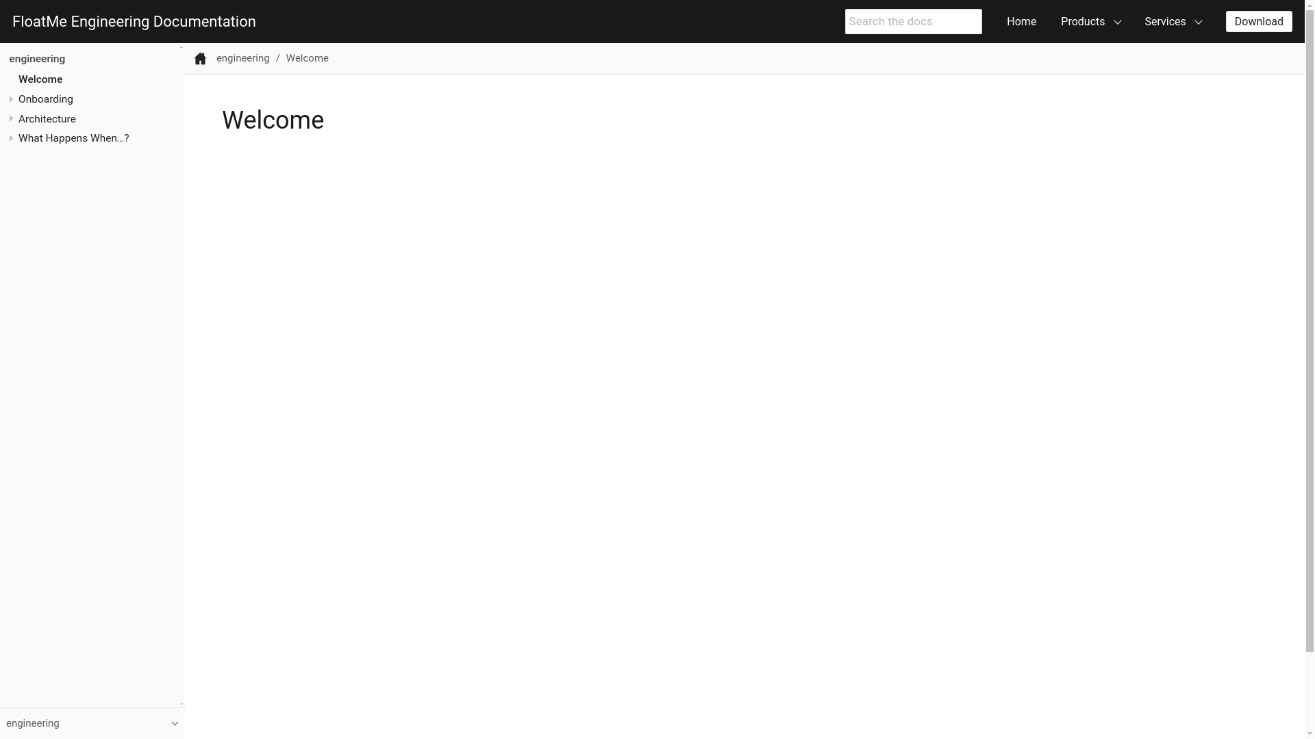 website screenshot of https://floatme-eng-docs.pages.dev/