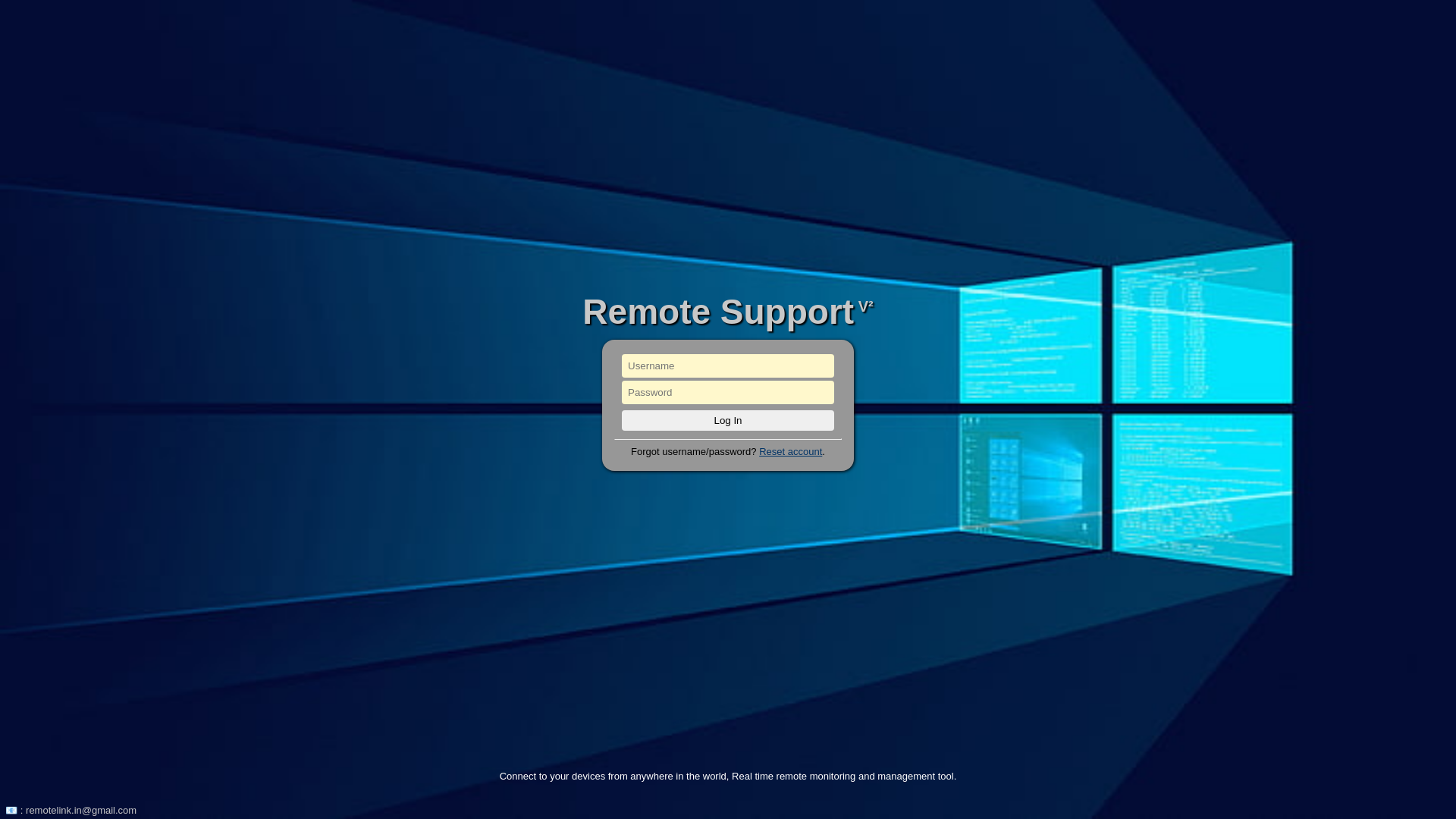 website screenshot of https://remotelink.in/