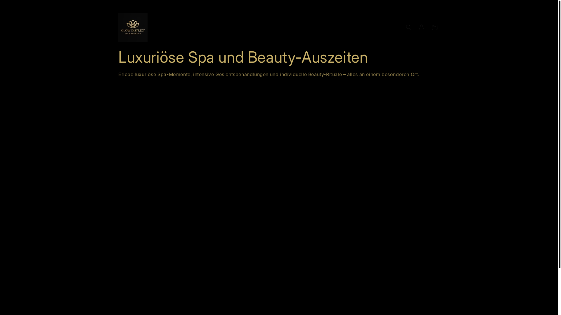 website screenshot of https://glowdistrictbremen.com/