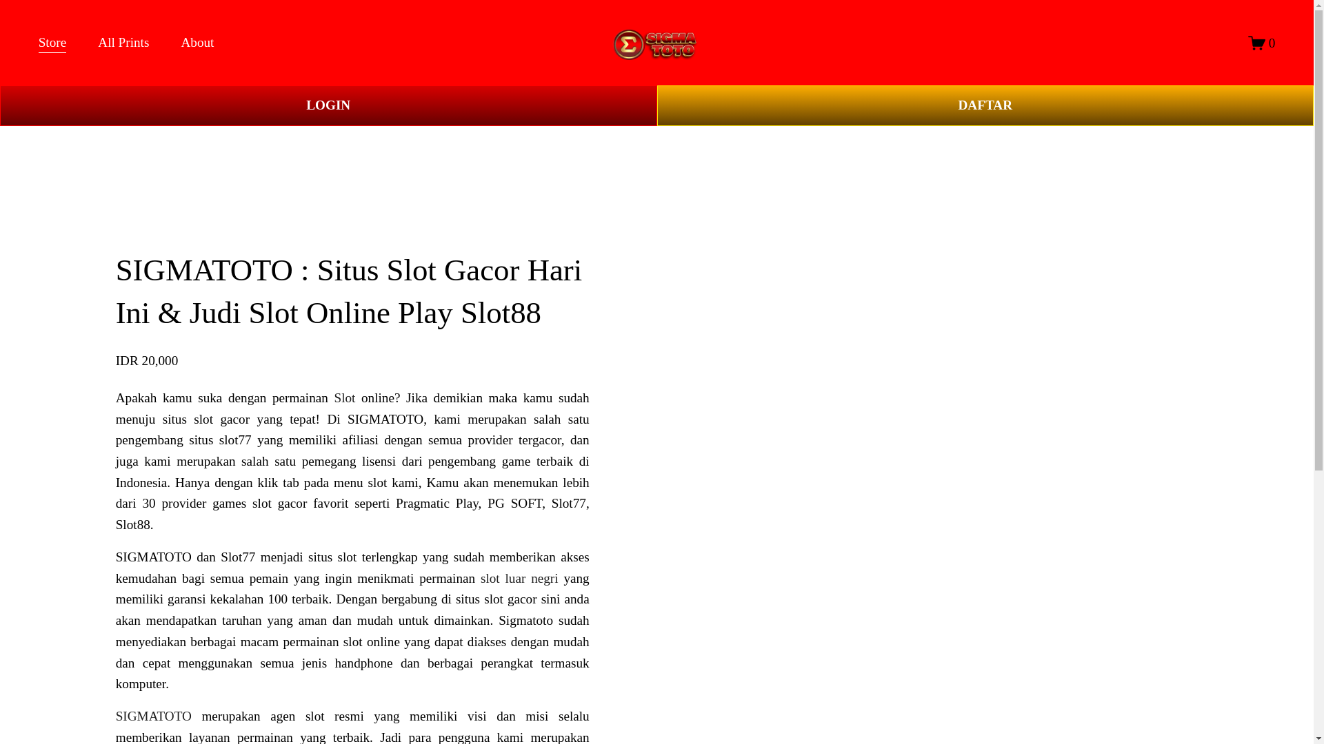 website screenshot of https://sigmatotoking88.pages.dev/
