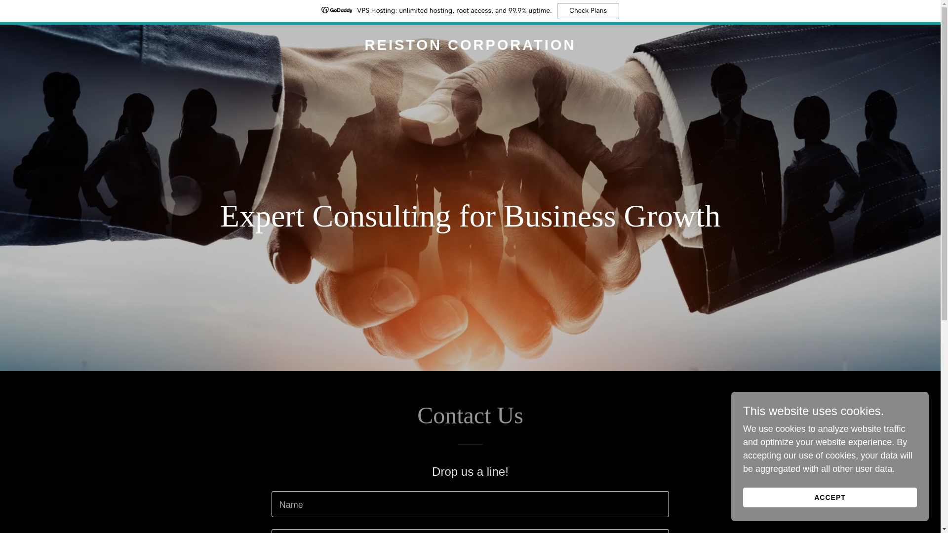 website screenshot of https://reistoncorp.com/
