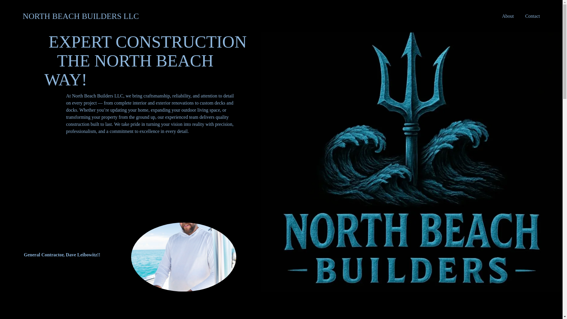 website screenshot of https://northbeachbuildersllc.com/