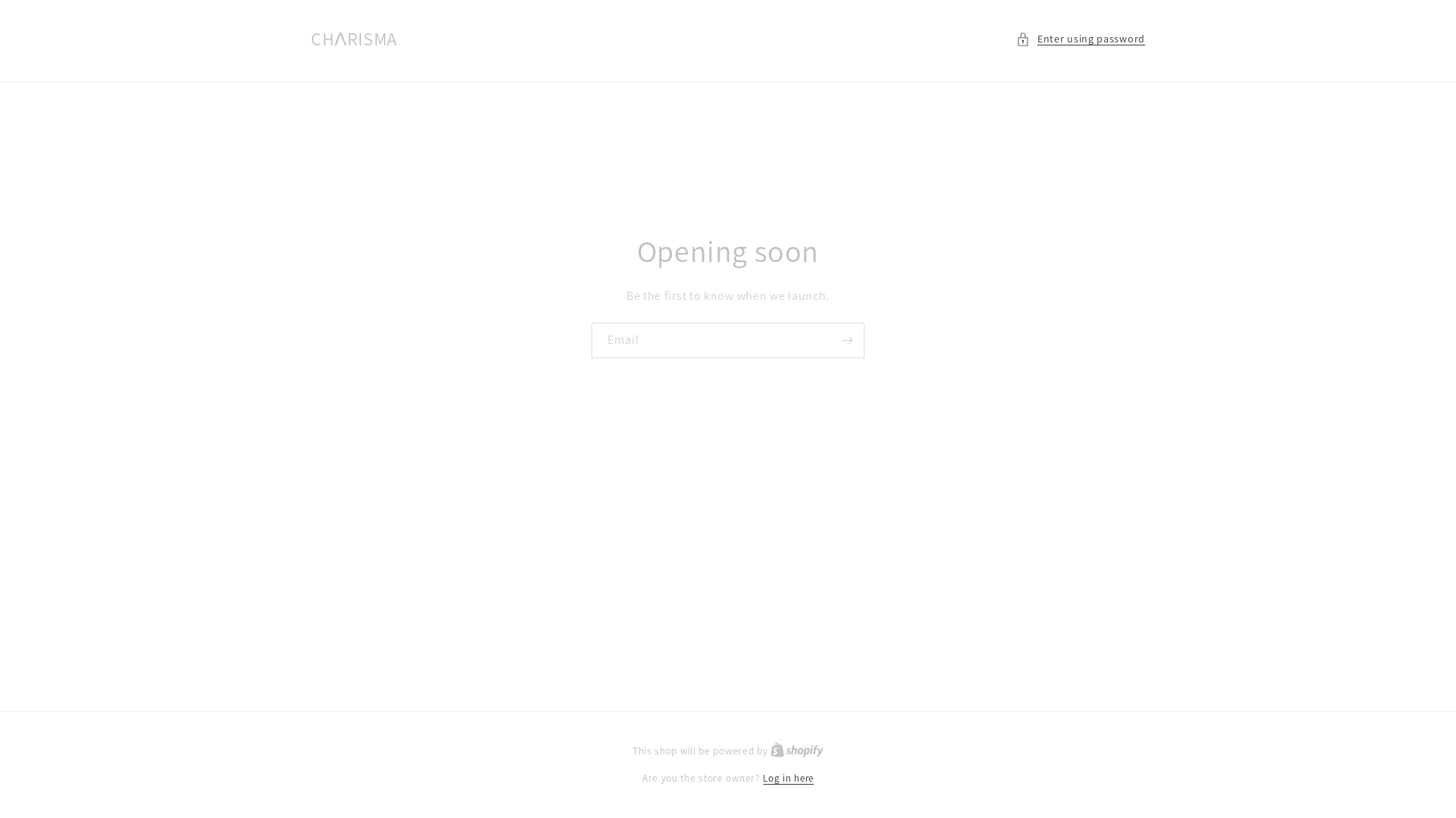 website screenshot of https://charismajewelry.net/