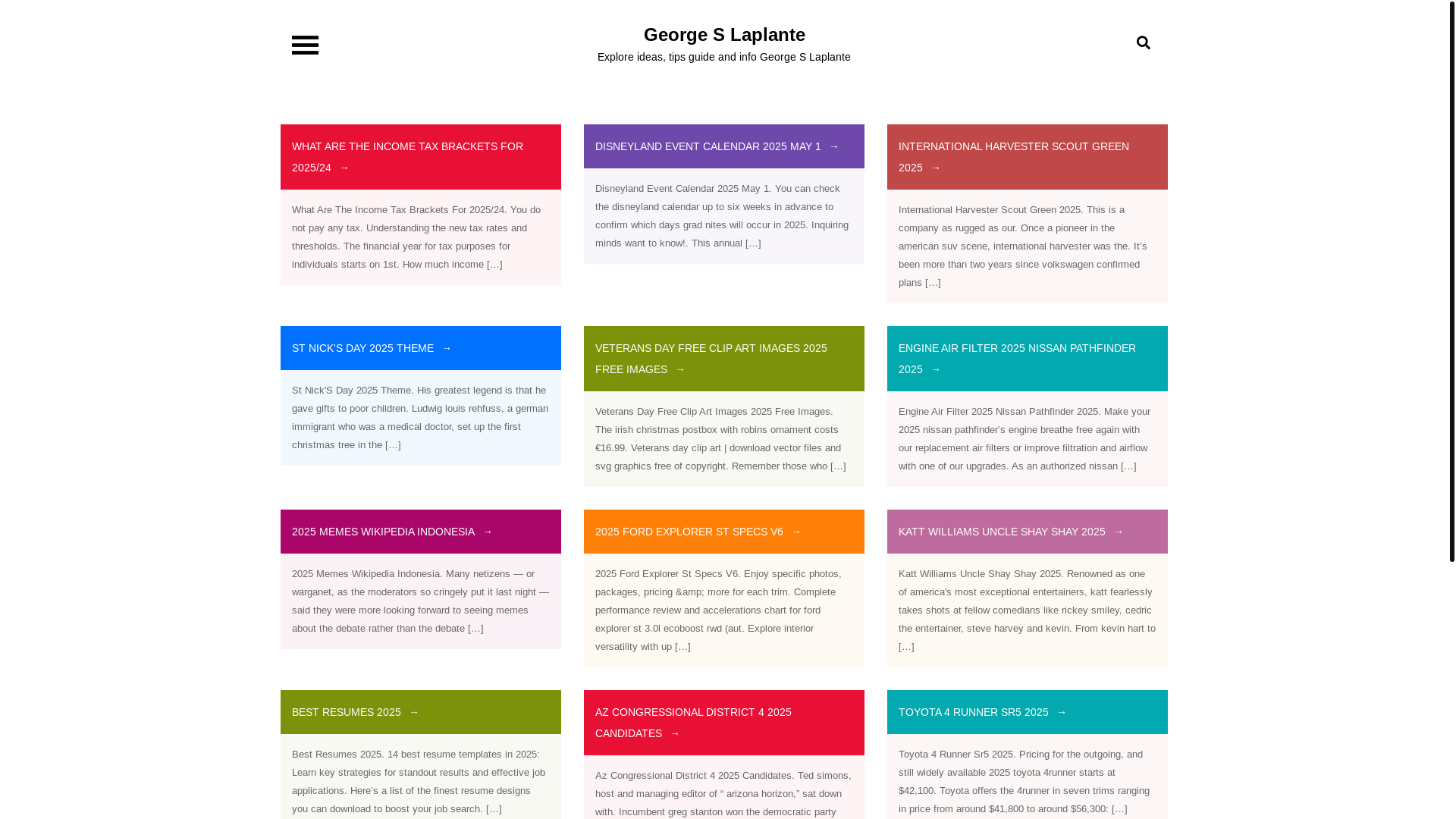 website screenshot of https://georgeslaplanteb.pages.dev/