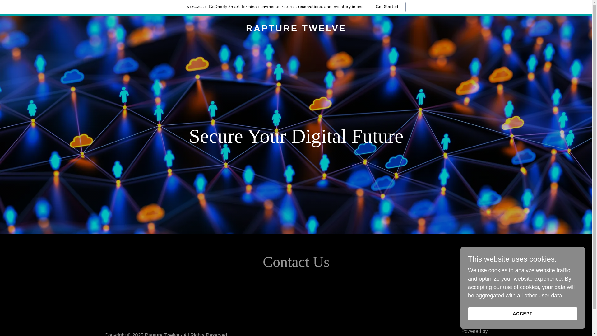 website screenshot of https://rapturetwelve.com/