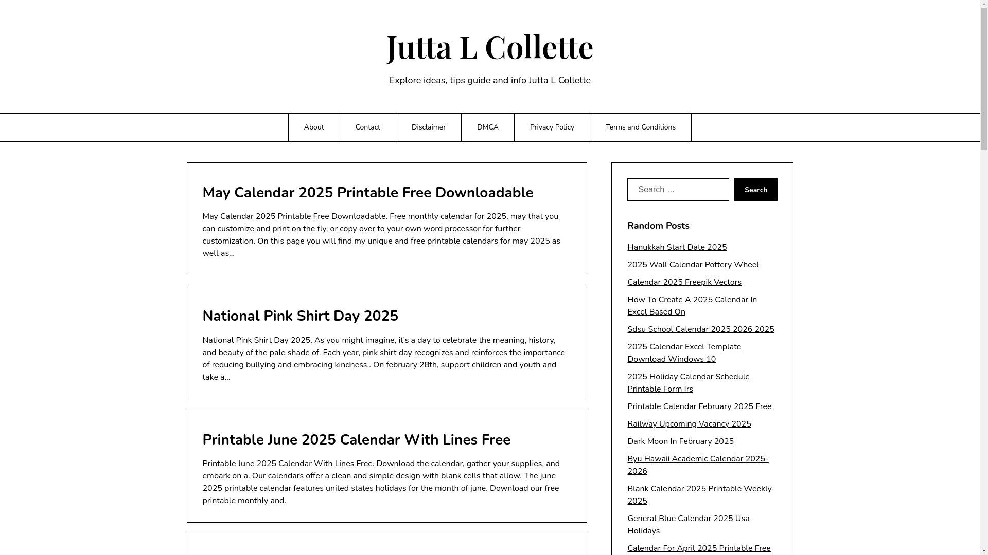 website screenshot of https://juttalcollettec.pages.dev/