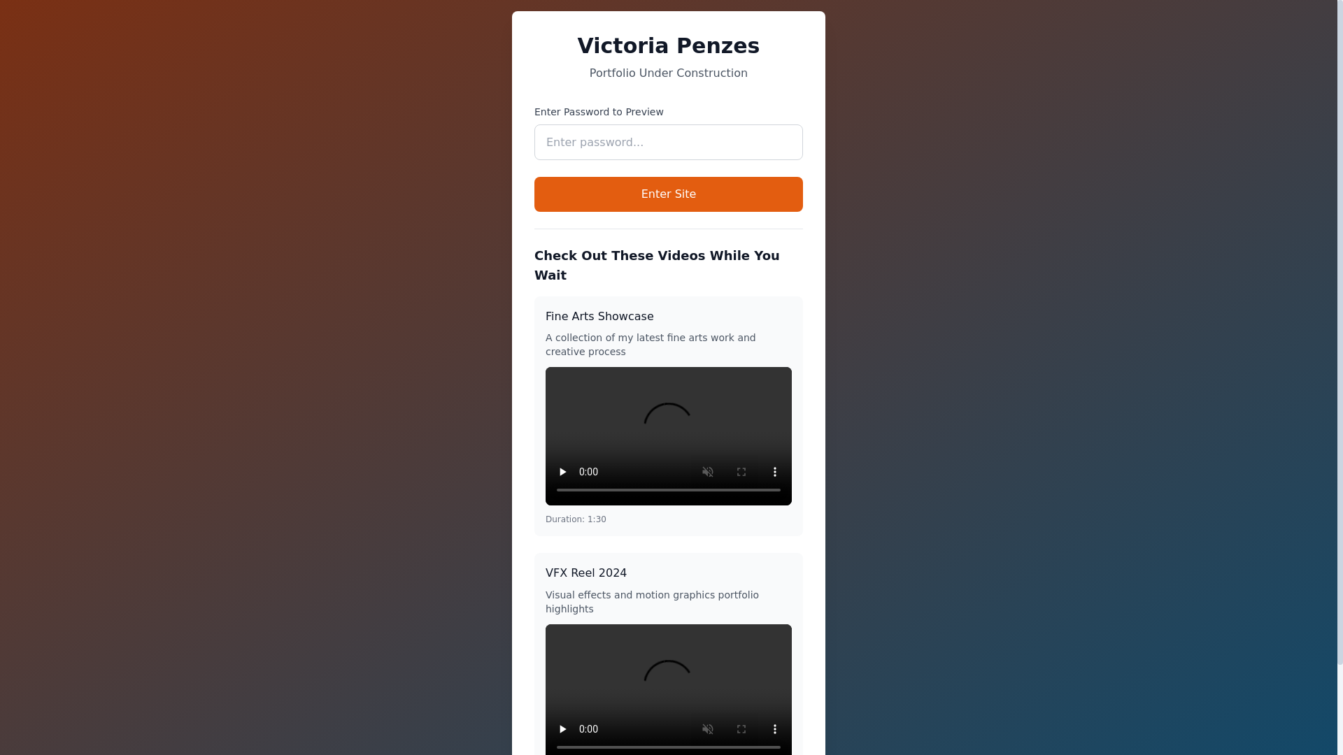 website screenshot of https://victoriapenzes.com/