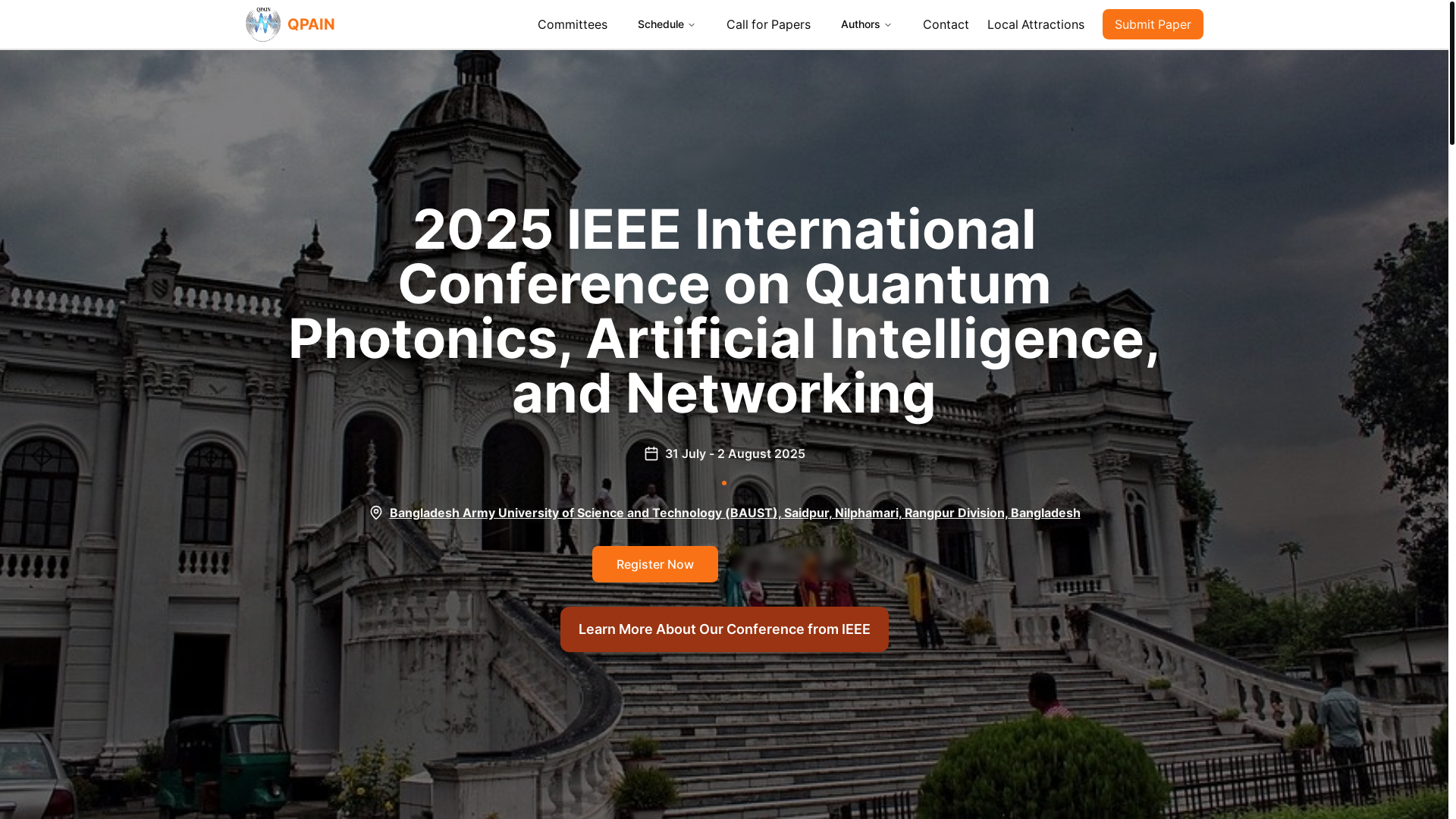 website screenshot of https://conf-photonics.pages.dev/