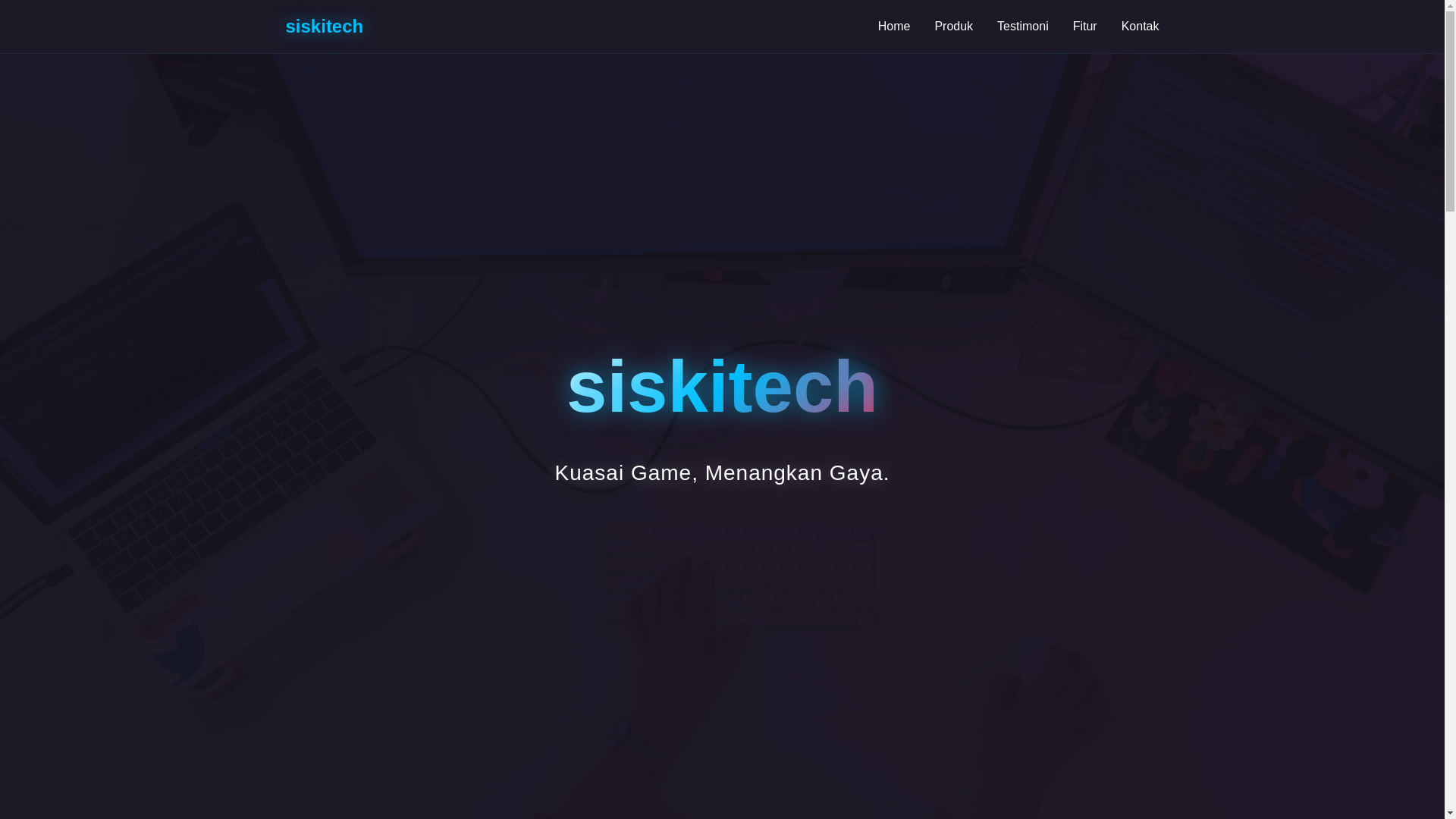 website screenshot of https://siskitech.pages.dev/