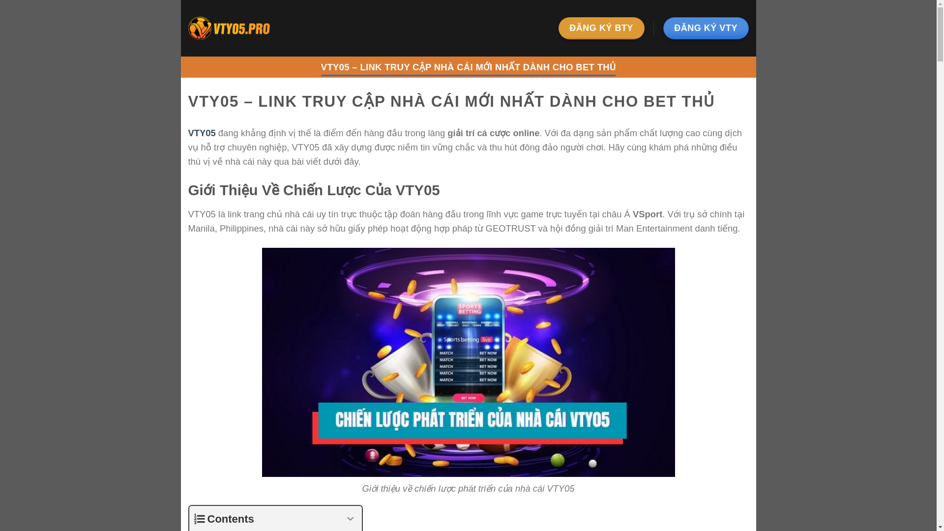 website screenshot of https://vty05.live/